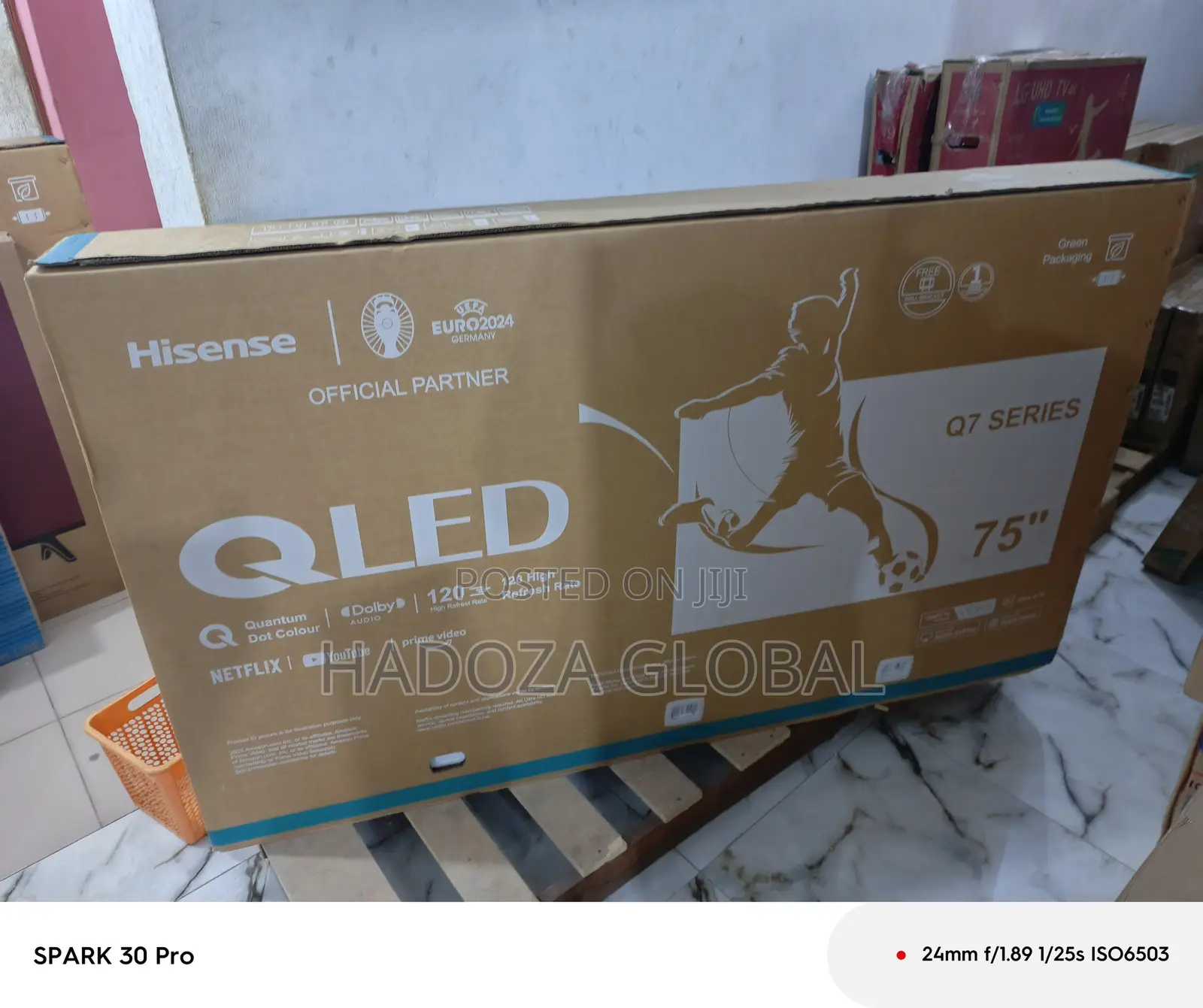 75-inch Class Qd7 Series Qled 4k Uhd Google Smart Tv Hisense
