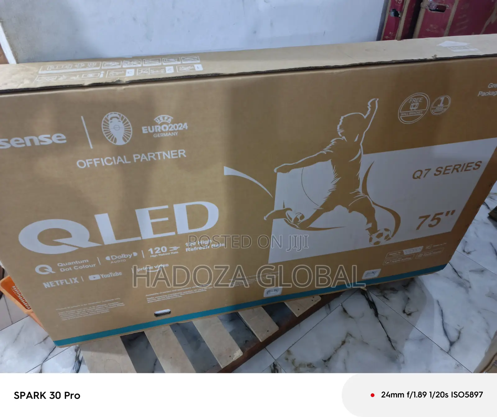 75-inch Class Qd7 Series Qled 4k Uhd Google Smart Tv Hisense