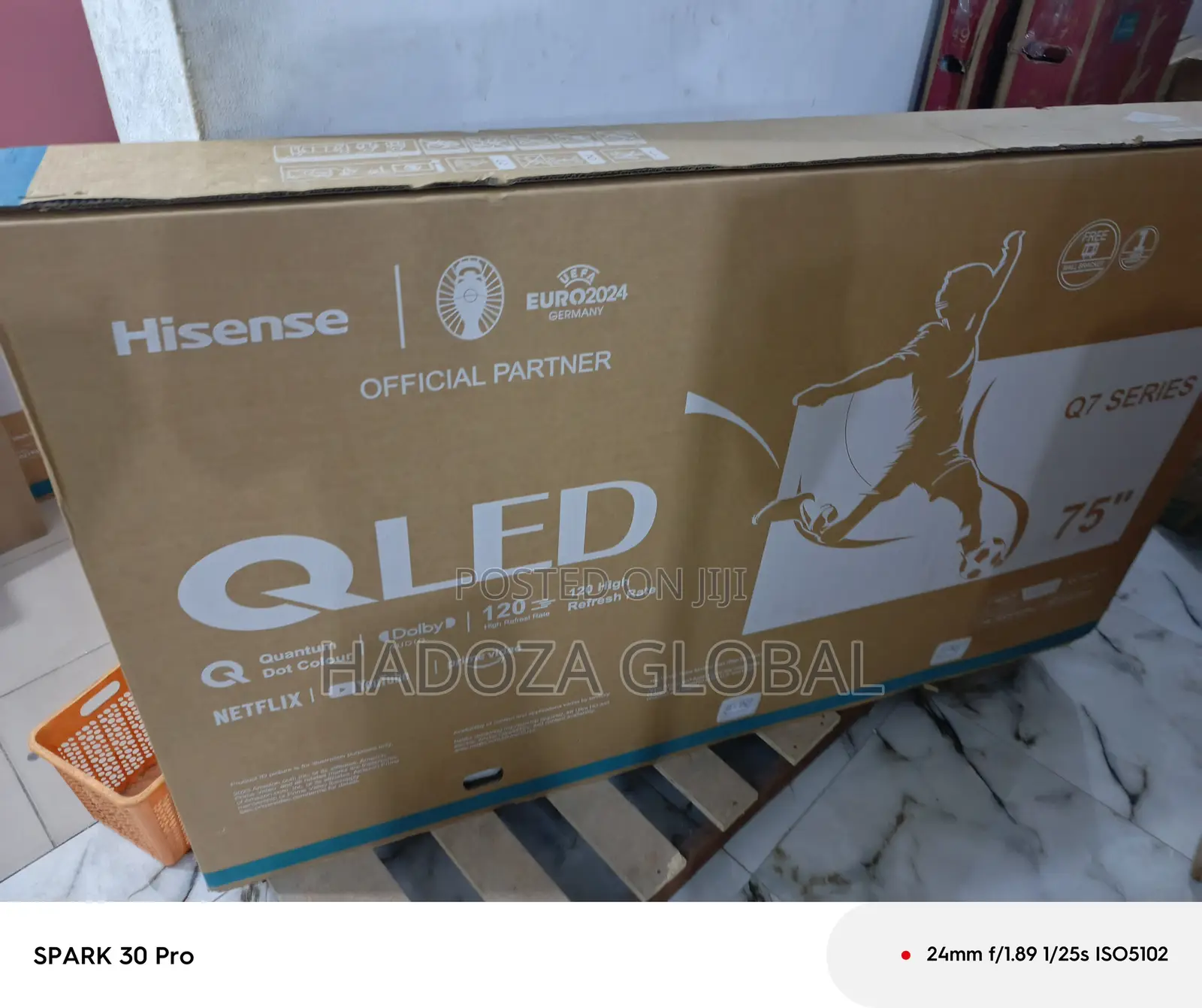 Original Hisense Uhd Smart Google Tv - 75 Inch - 75q6n