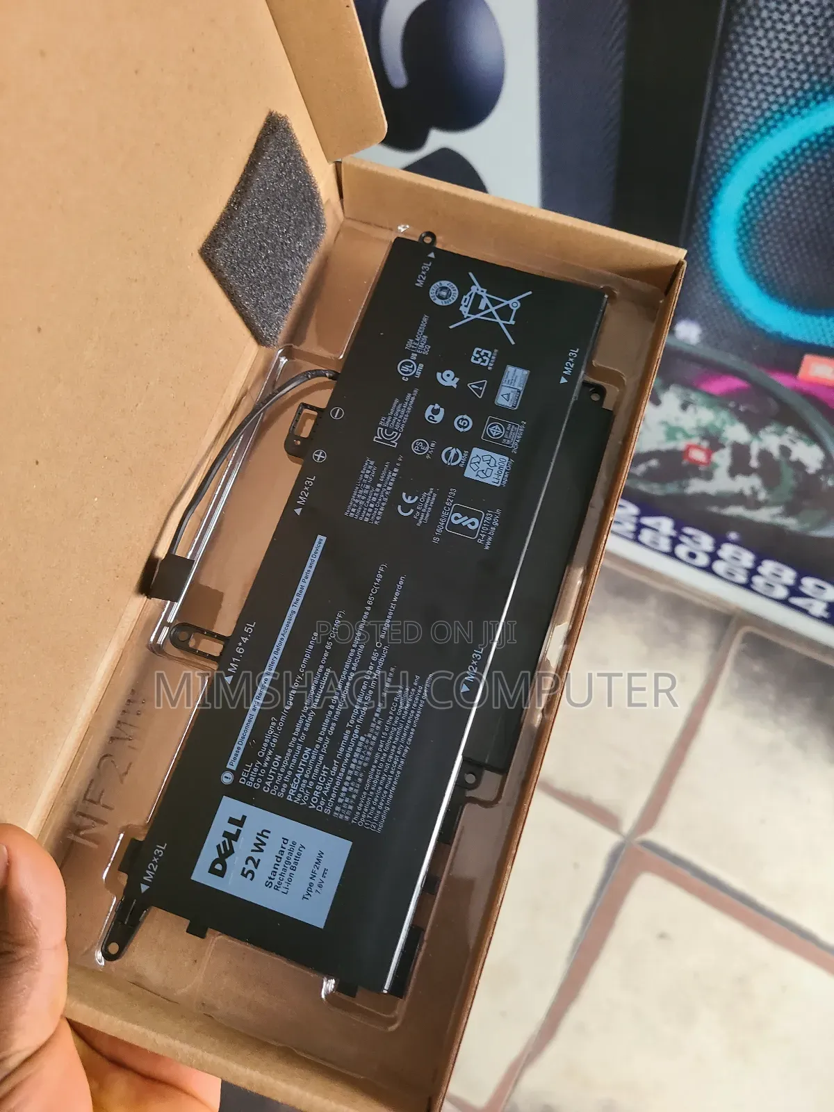 Nf2mw for Dell Latitude 7400 2-in-1 Latitude 9410 Battery