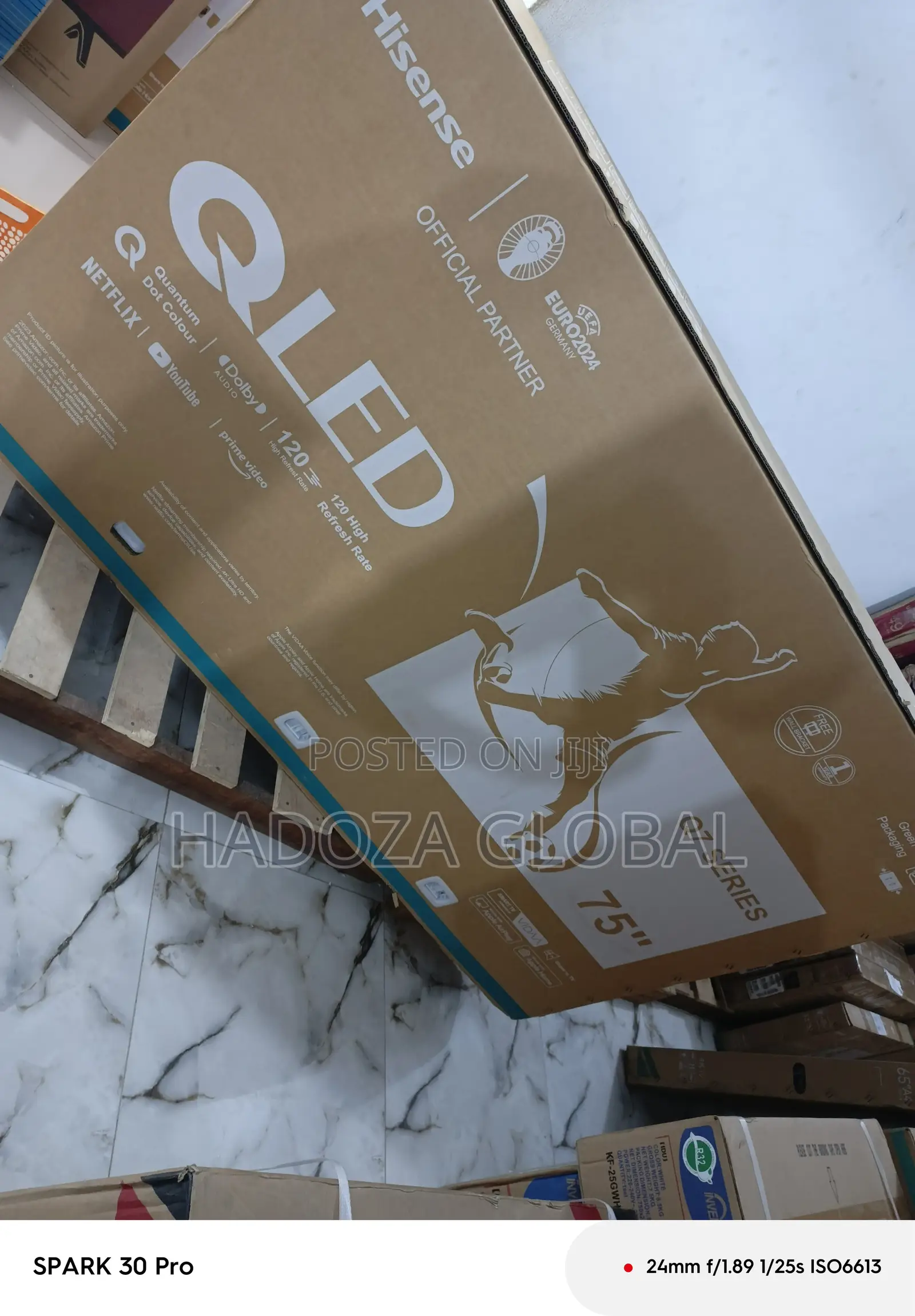 Crystal Clear Hisense 75" 4k Smart Tv - Qled - Q7 Series