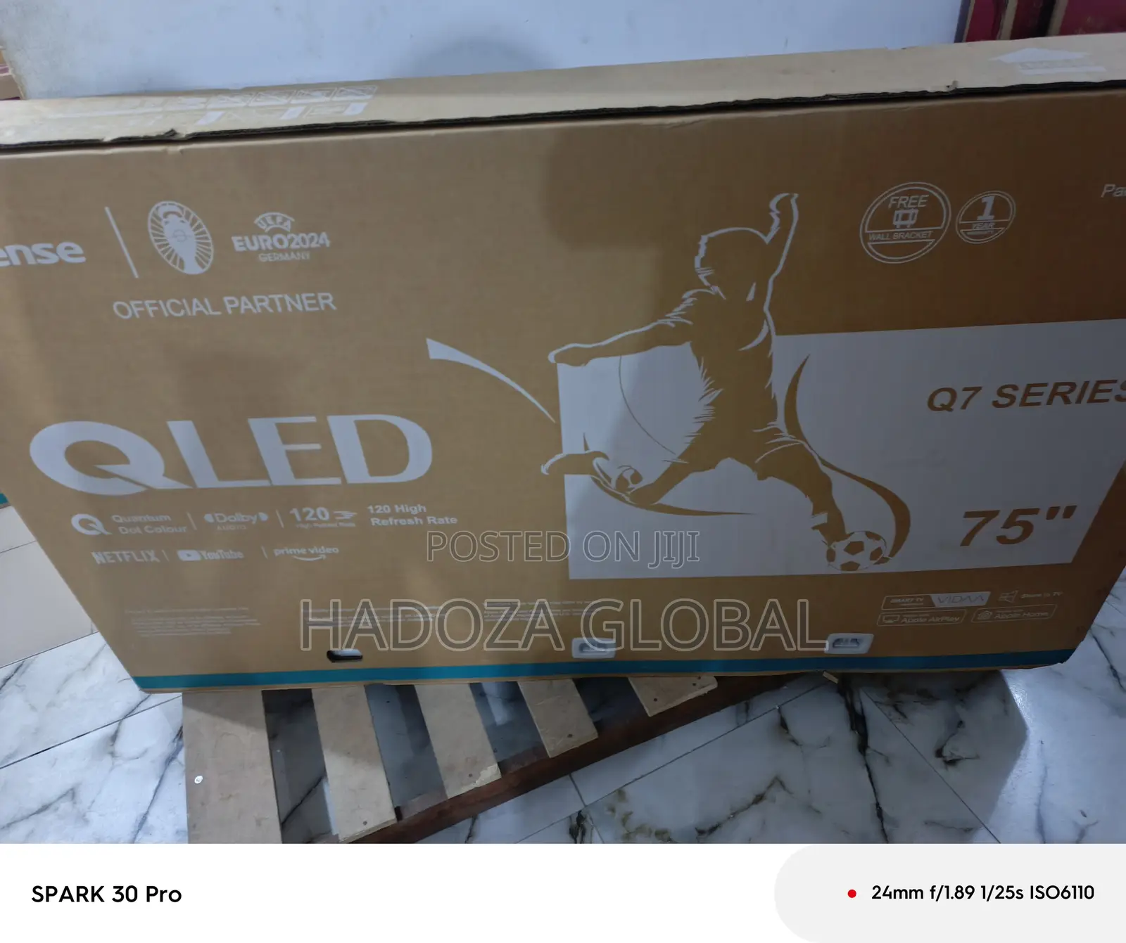 Experience 75" Of Brilliance - Hisense Qled Smart Tv - 75q6n