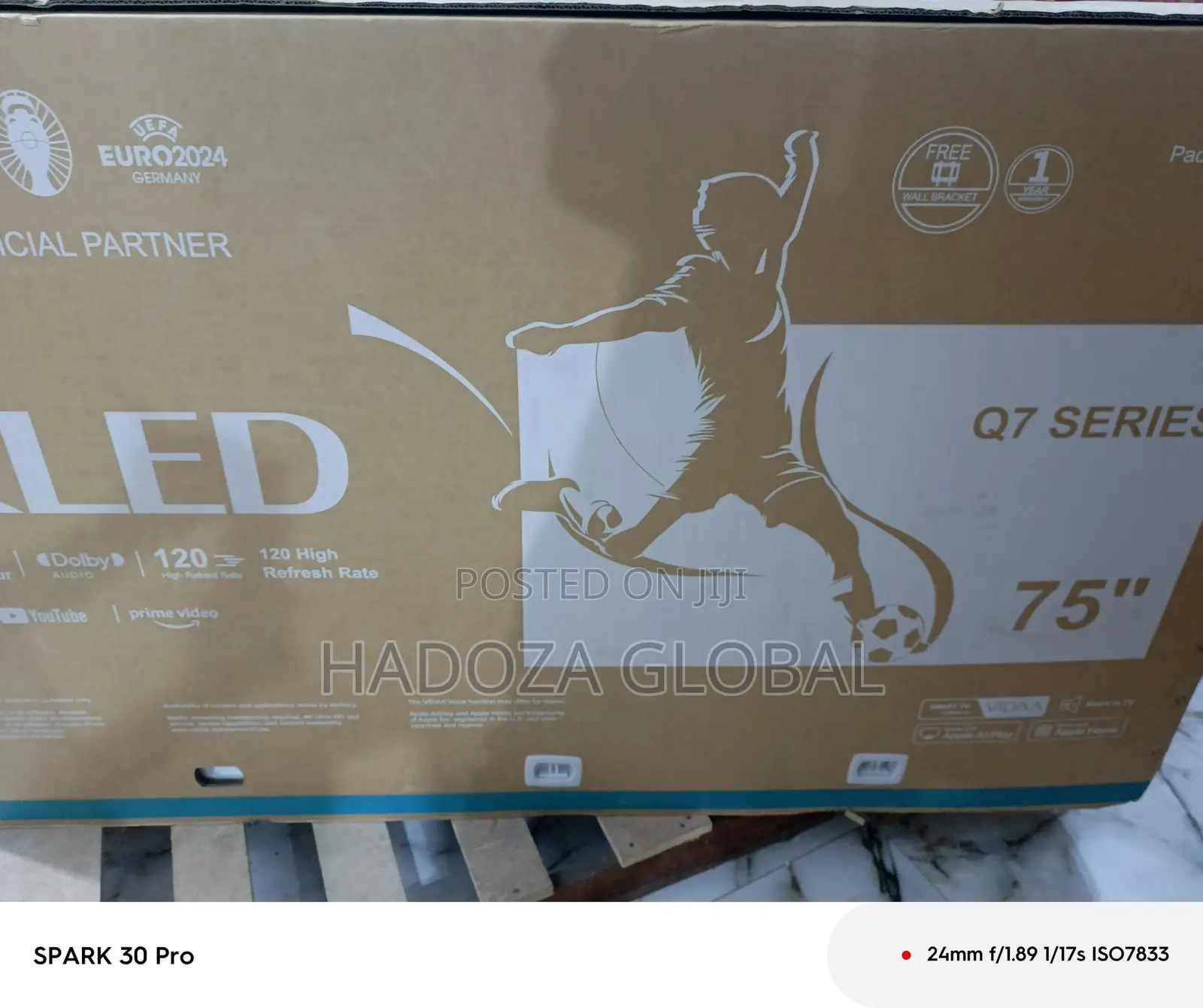 True 4k Uhd 75" Tv - Original Hisense Smart Tv - 75q6n
