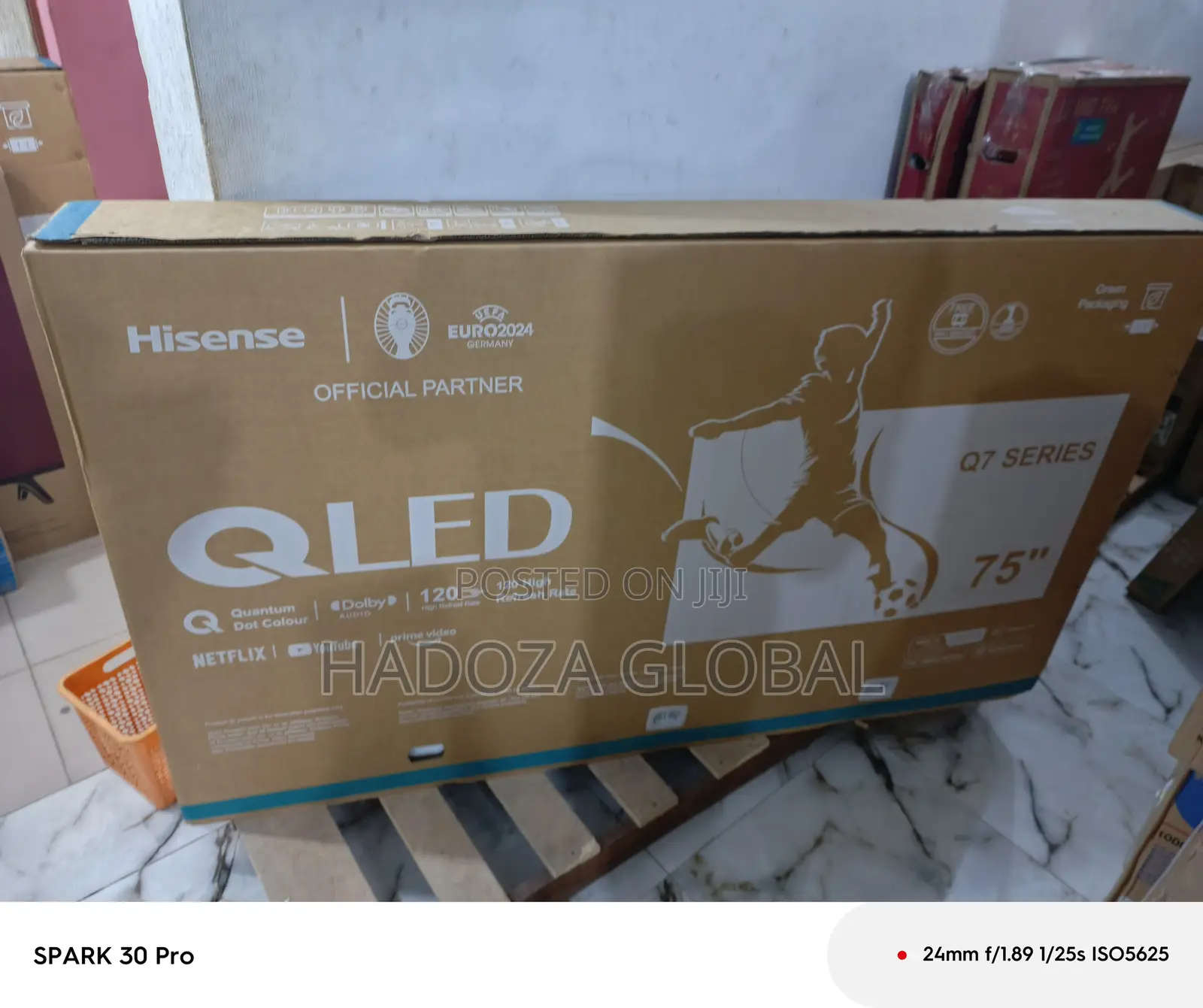 Immersive Viewing Hisense 75" Smart Qled Tv - 75q6n
