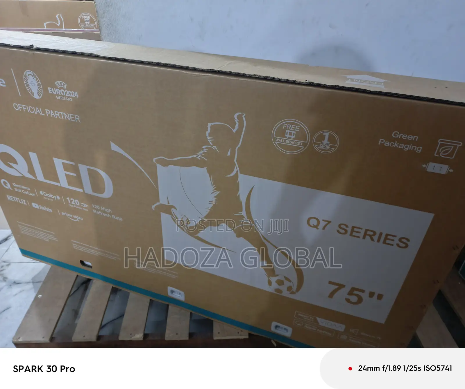 Hisense Premium Tv - Qled 75 Inch Smart Google Tv - 75q6n