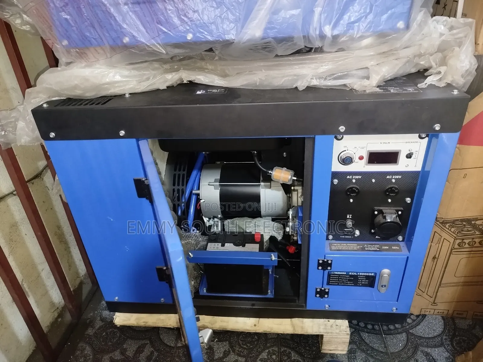Yamaha Soundproof Diesel Generator Made in Japan 12.0 Kva