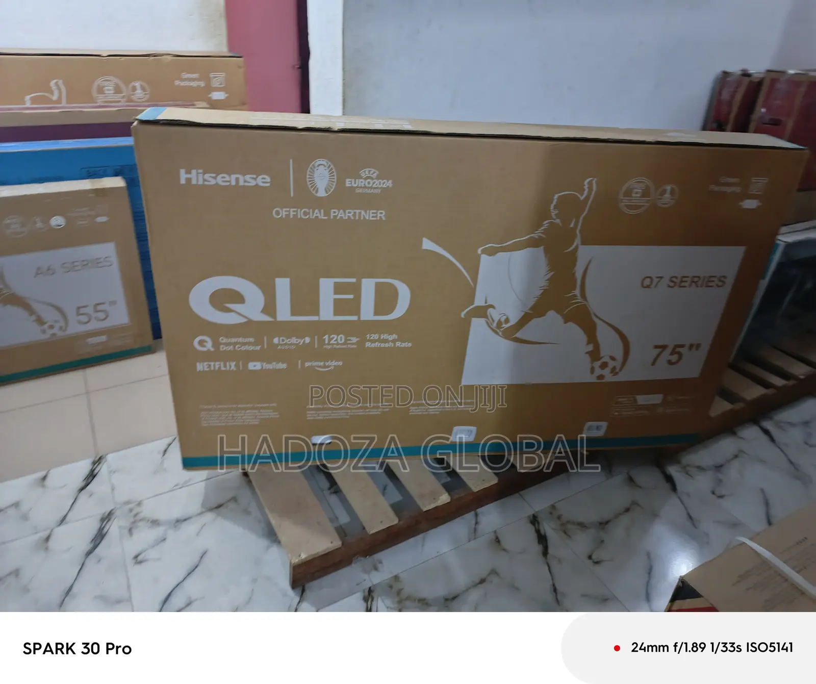 Best Tv For Netflix & Youtube - Hisense 75" Smart Qled 75q6n