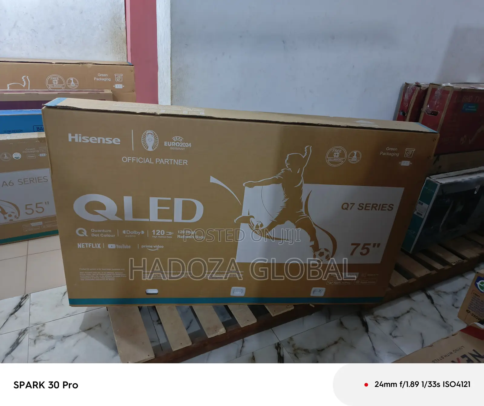 Family Entertainment - Hisense 75" Qled Google Smart - 75q6n