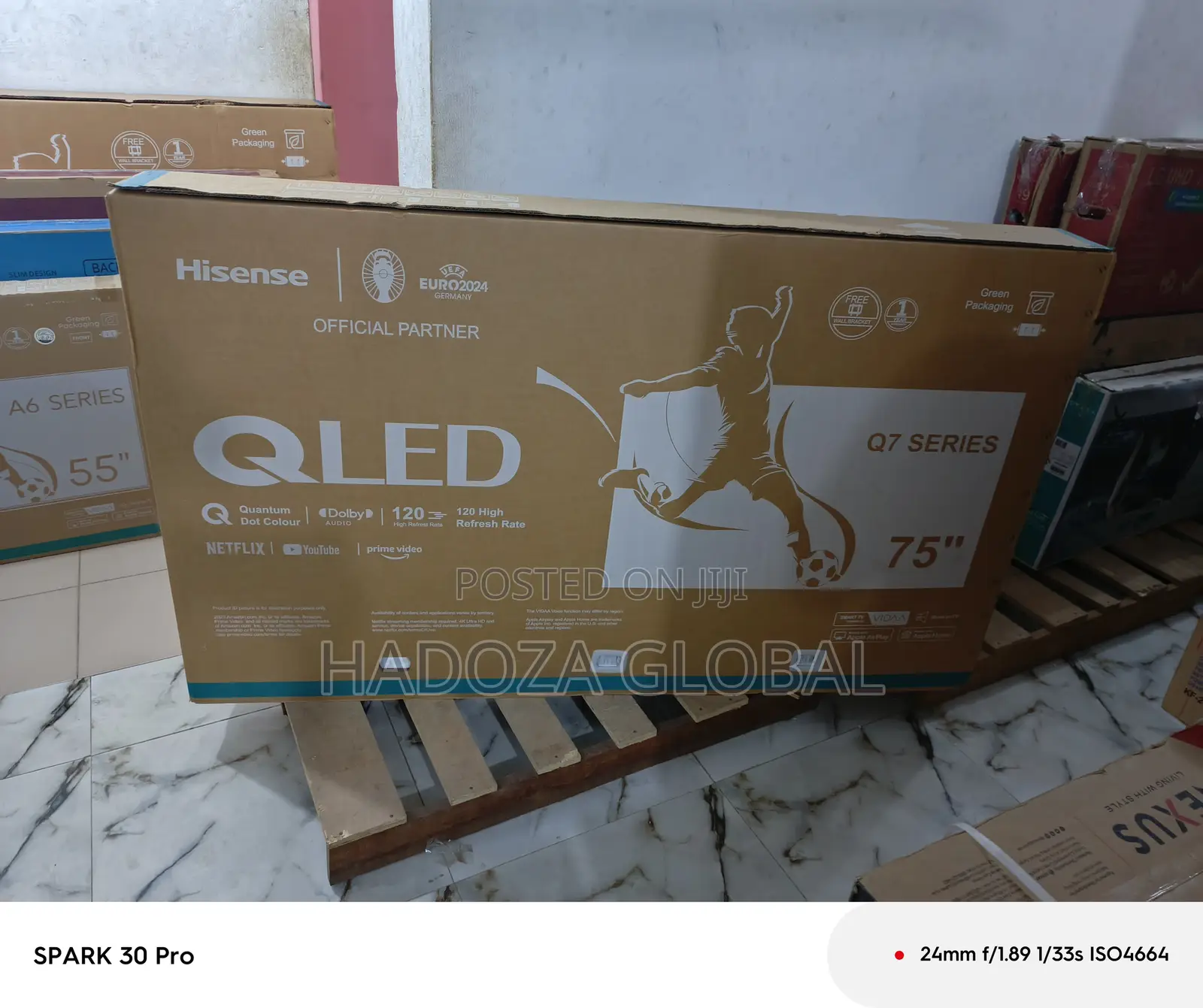 Family Entertainment - Hisense 75" Qled Google Smart - 75q6n