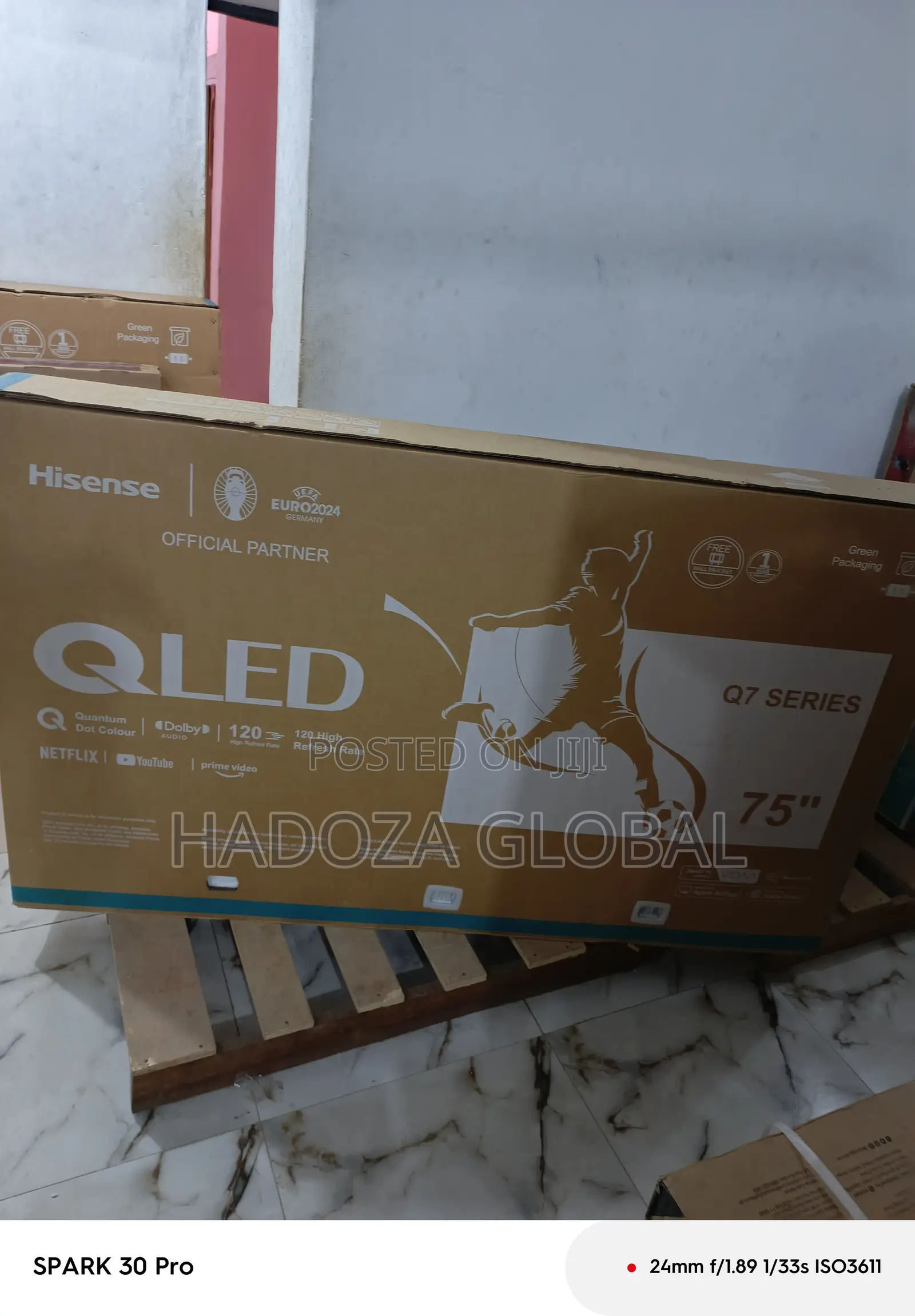Gaming Tv - Hisense 75" Qled 4k Uhd Google Smart Tv - 75q6n