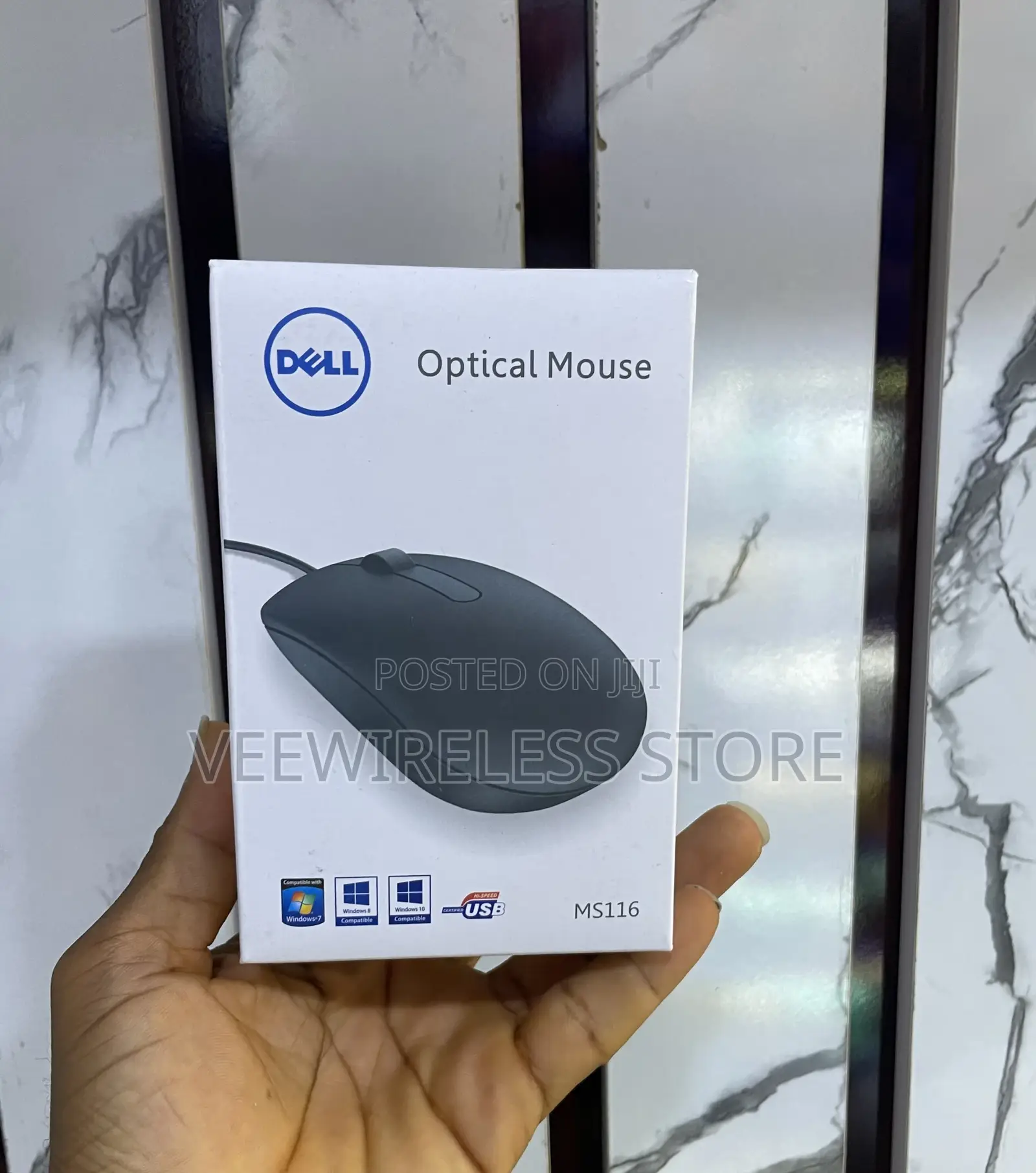 Dell Optical Mouse Ms116 (275-Bbcb)