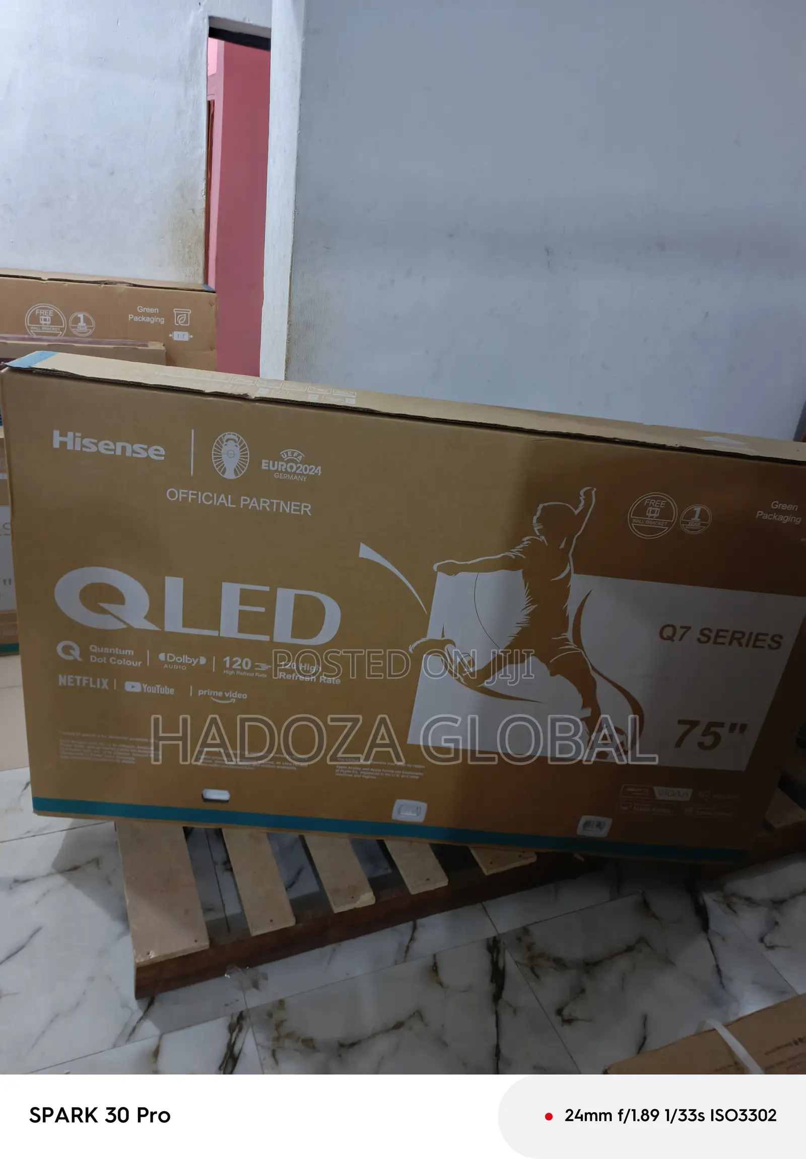 Gaming Tv - Hisense 75" Qled 4k Uhd Google Smart Tv - 75q6n