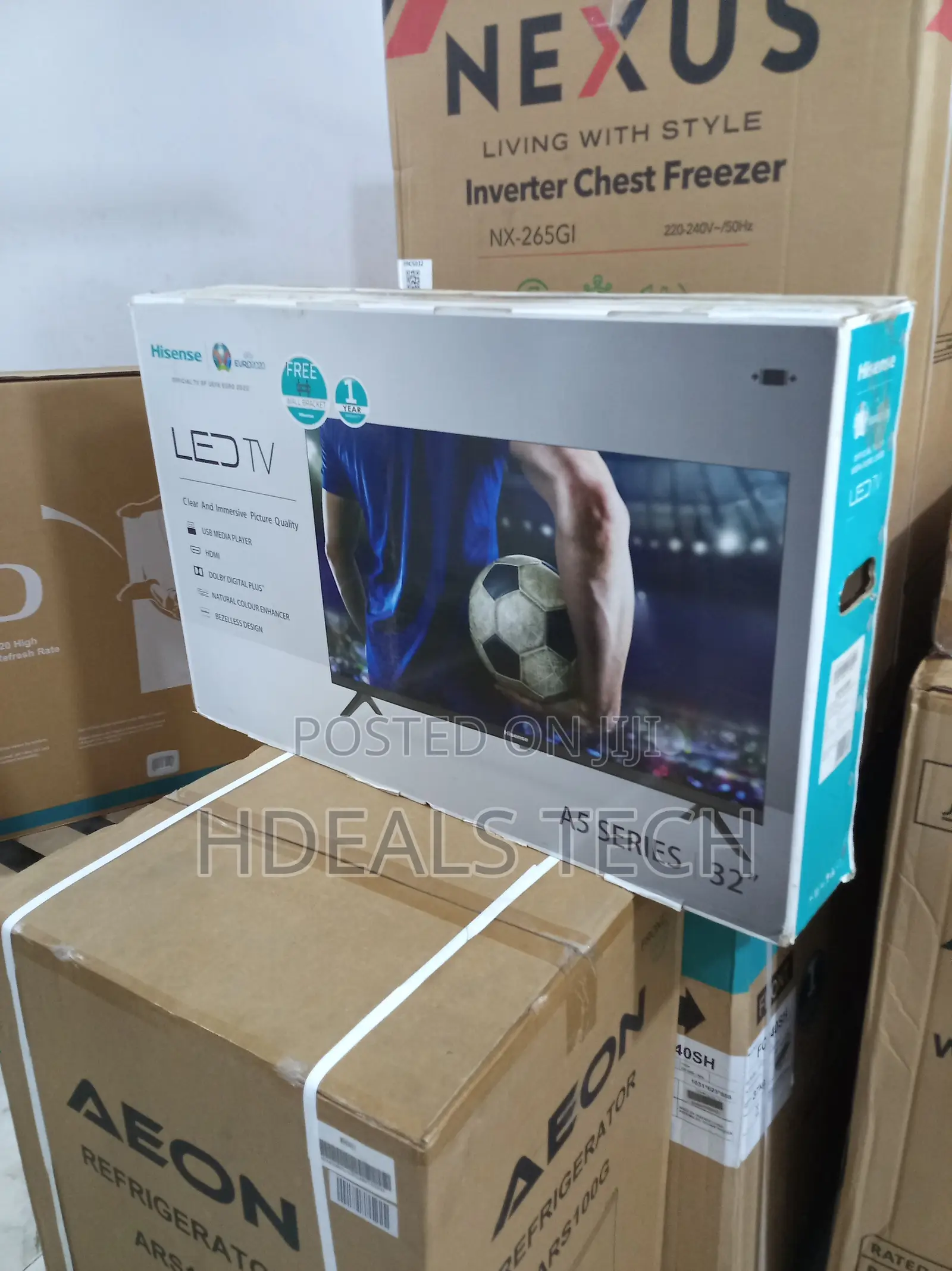Hisense 32 Led Tv With a Natural Color Enhancer