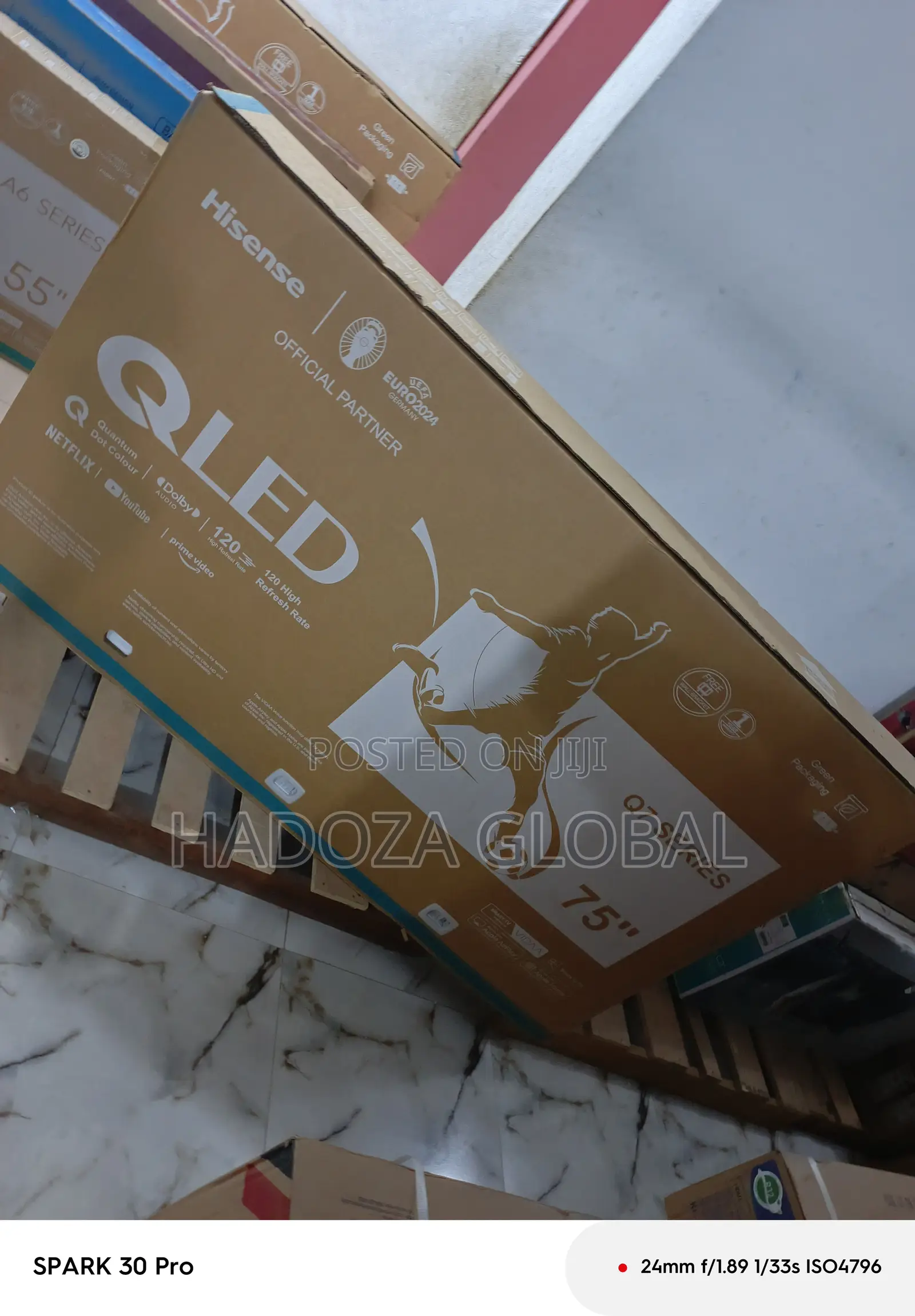 Quantum Dot Display Tv - 75" Hisense Qled Smart Tv - 75q6n