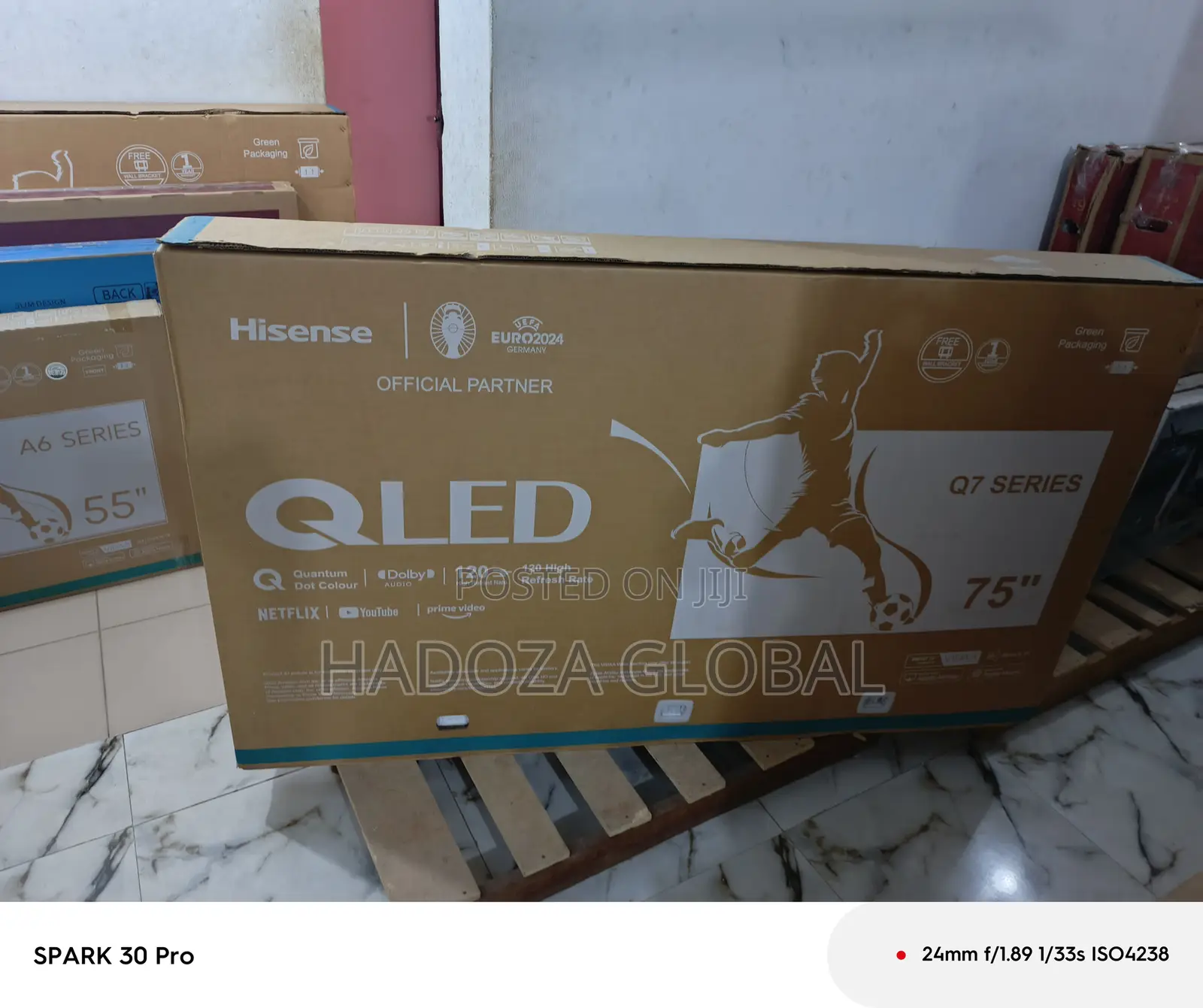 Next-gen Viewing - Hisense 75" Qled Smart 4k Uhd - 75q6n