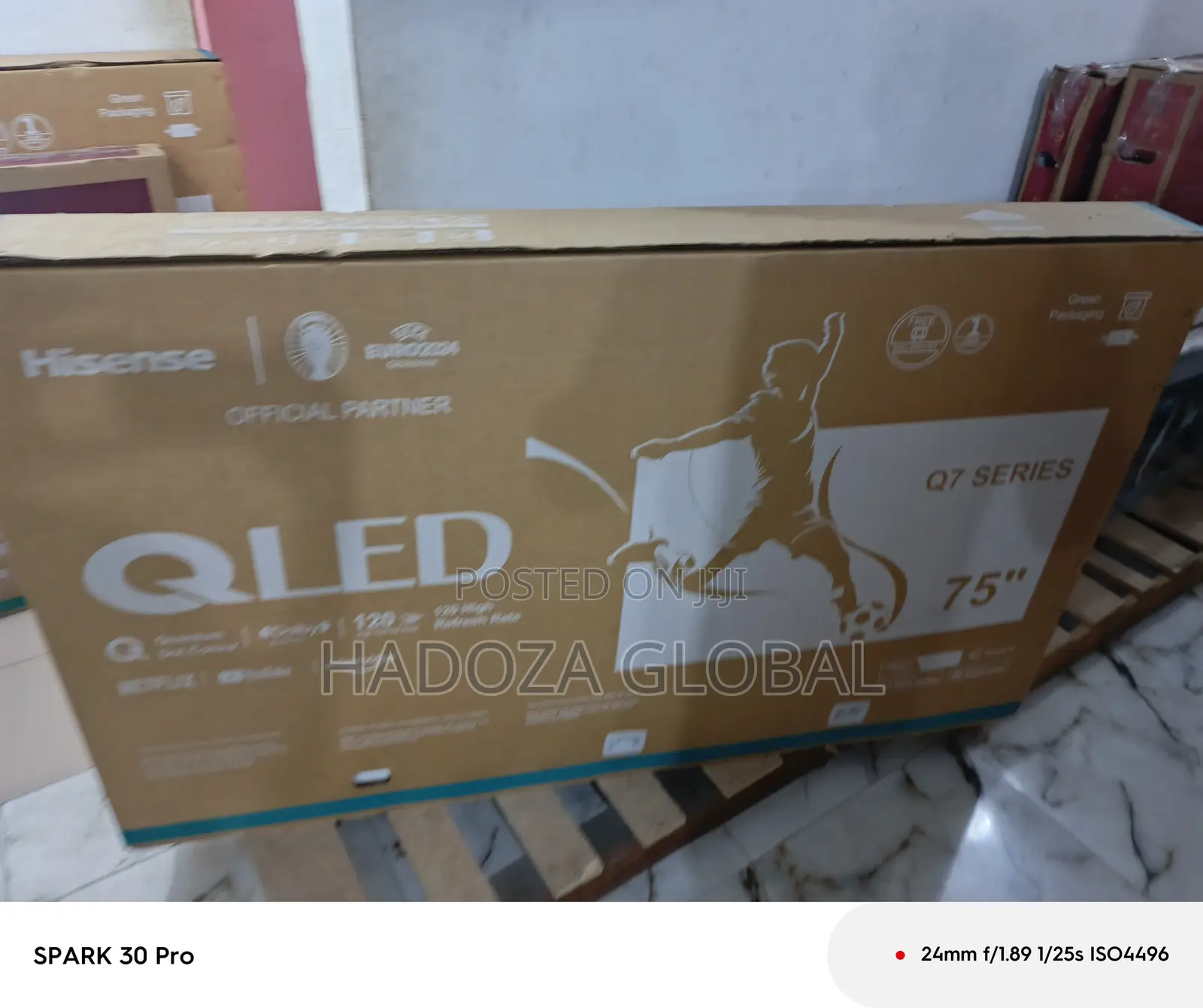 Ultra Thin 75" Hisense 4k Uhd Qled Tv - Google Smart - 75q6n