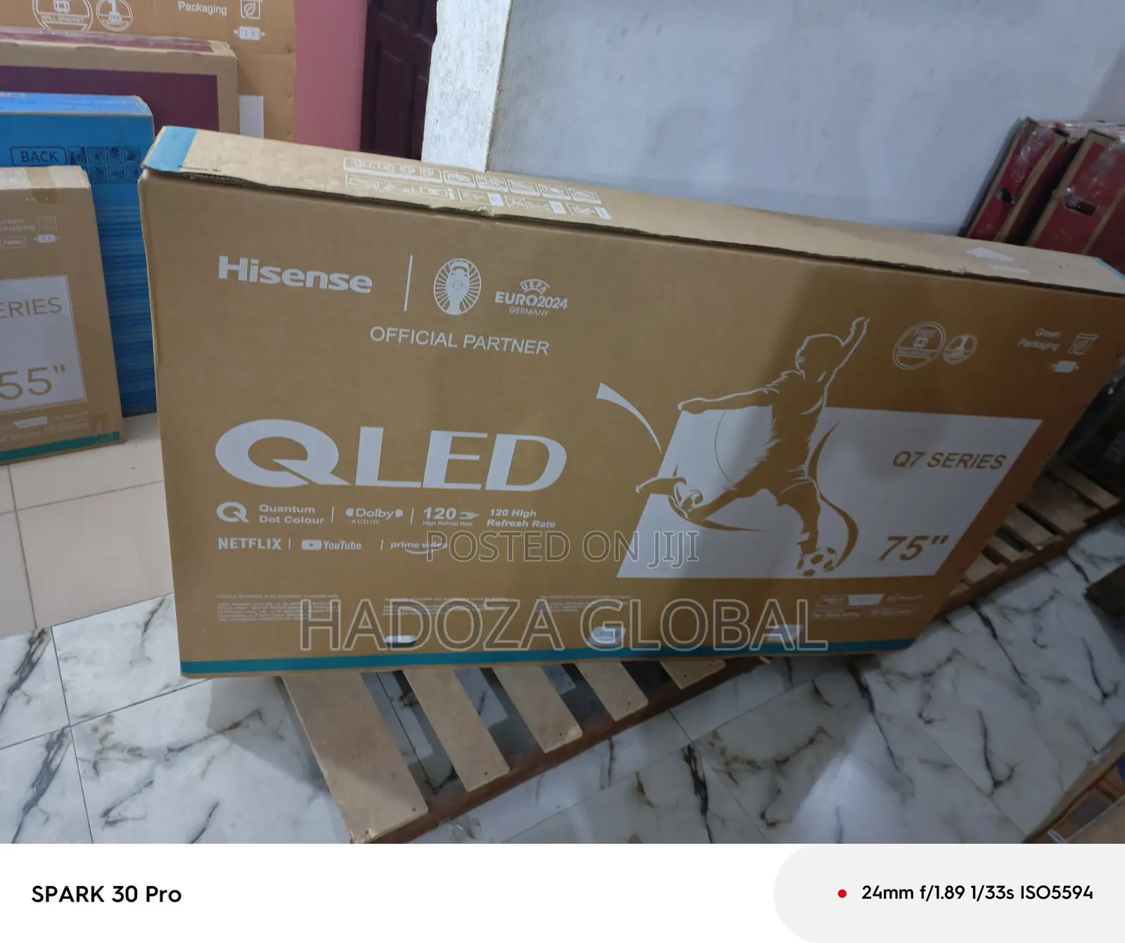Powerful Ultra Hd 4k Qled Tv - Hisense 75" Smart Tv - 75q6n