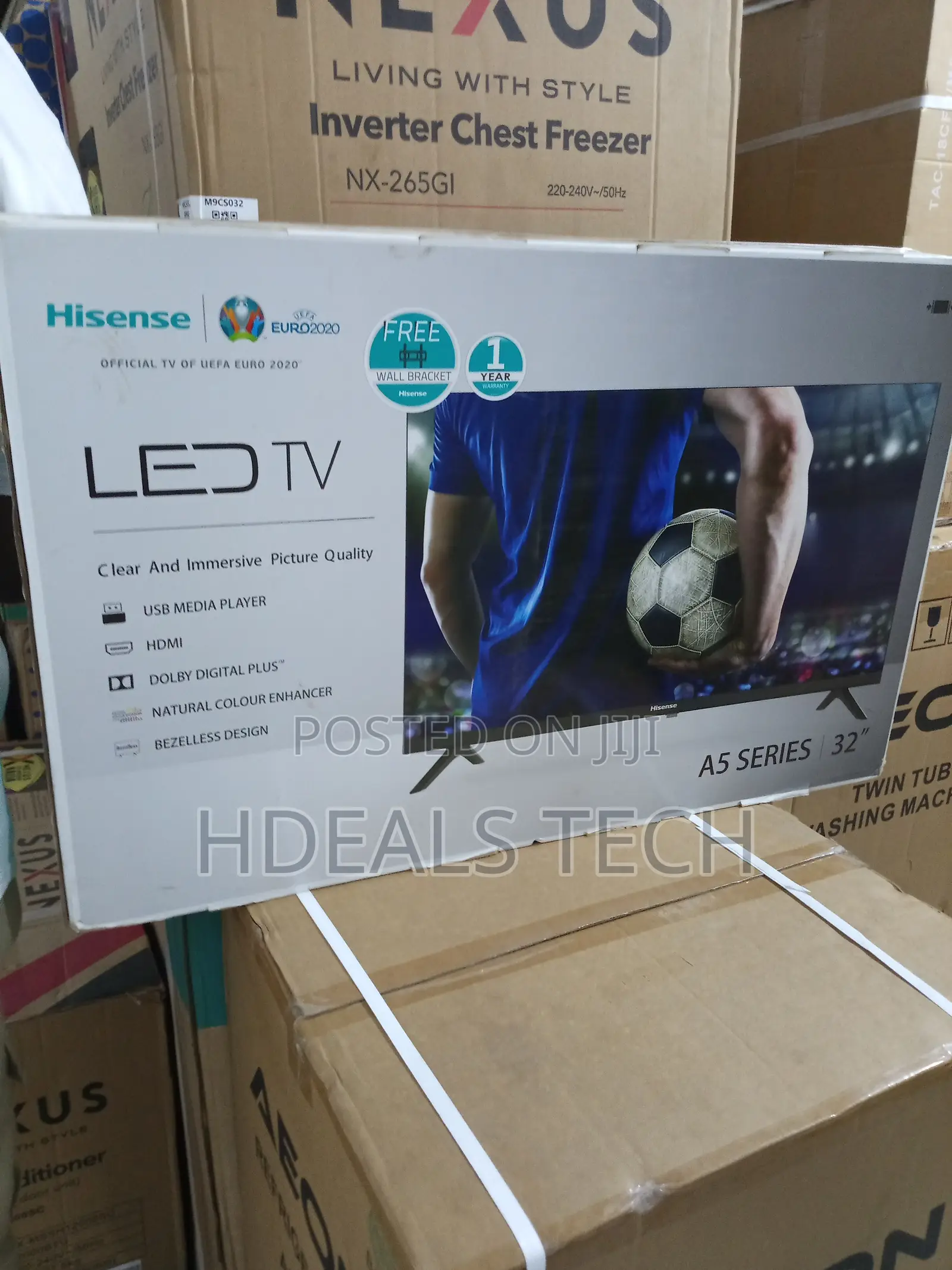 Hisense 32 Inch Hd Led Tv With Free Wall Bracket