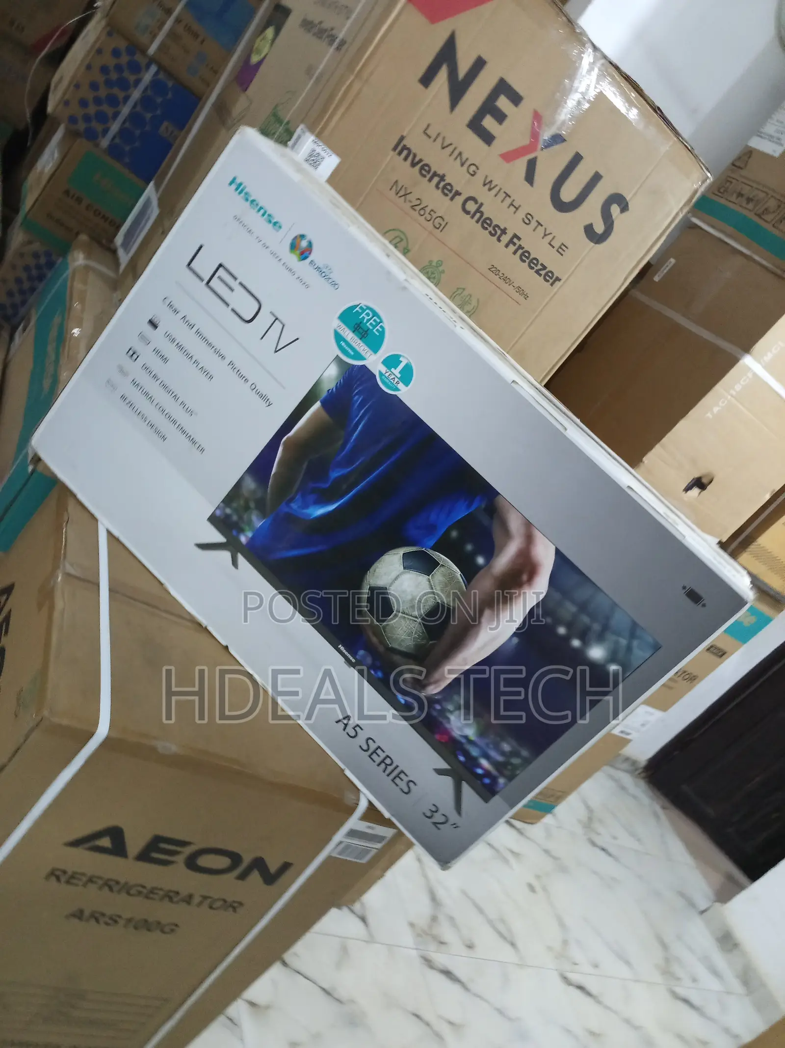 Hisense Tv With Bezelless 32inches Hd Interface Tv With Usb