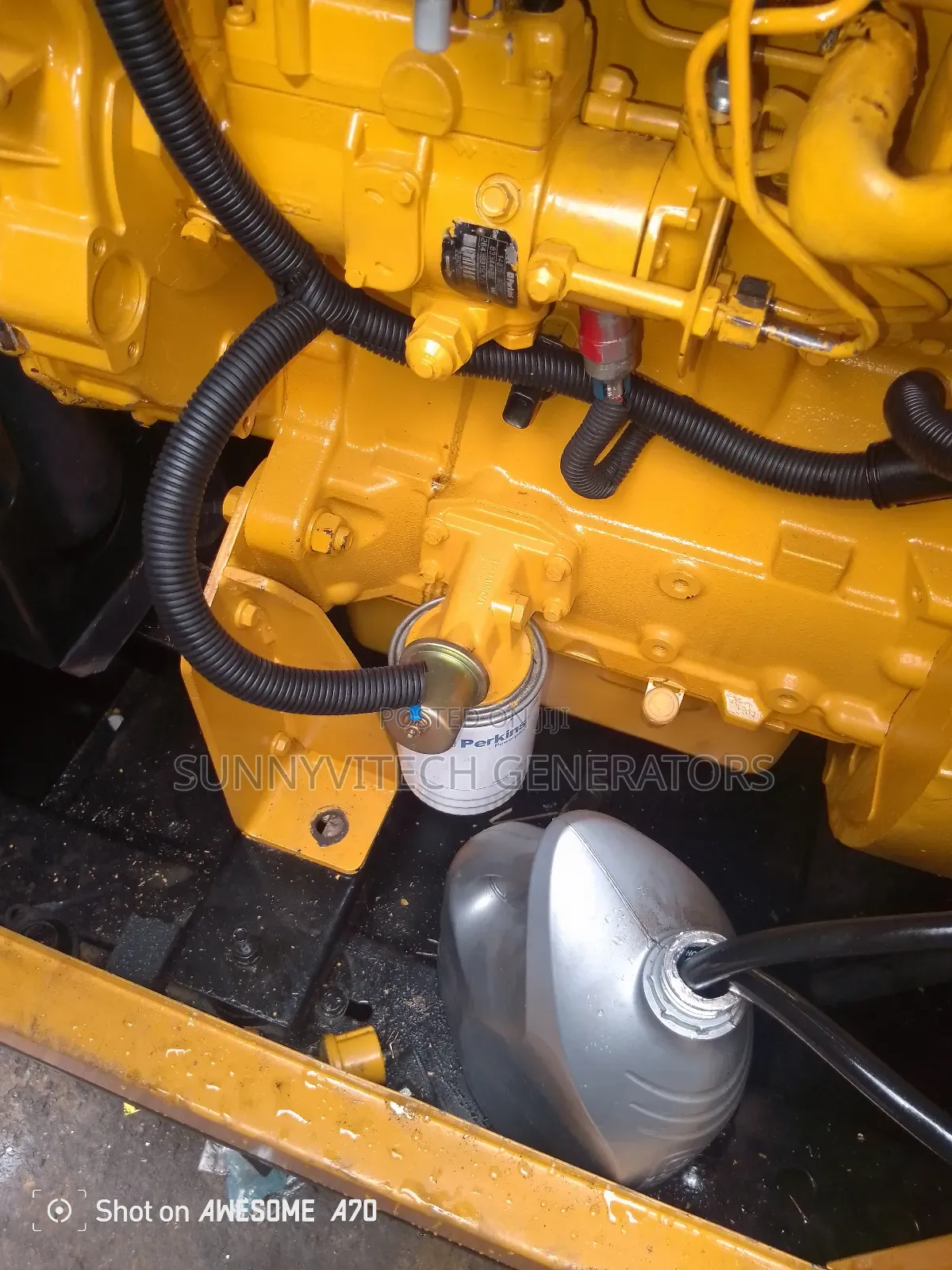 60kva Ecoplus Generator Mantrac Super Silence Almost New One