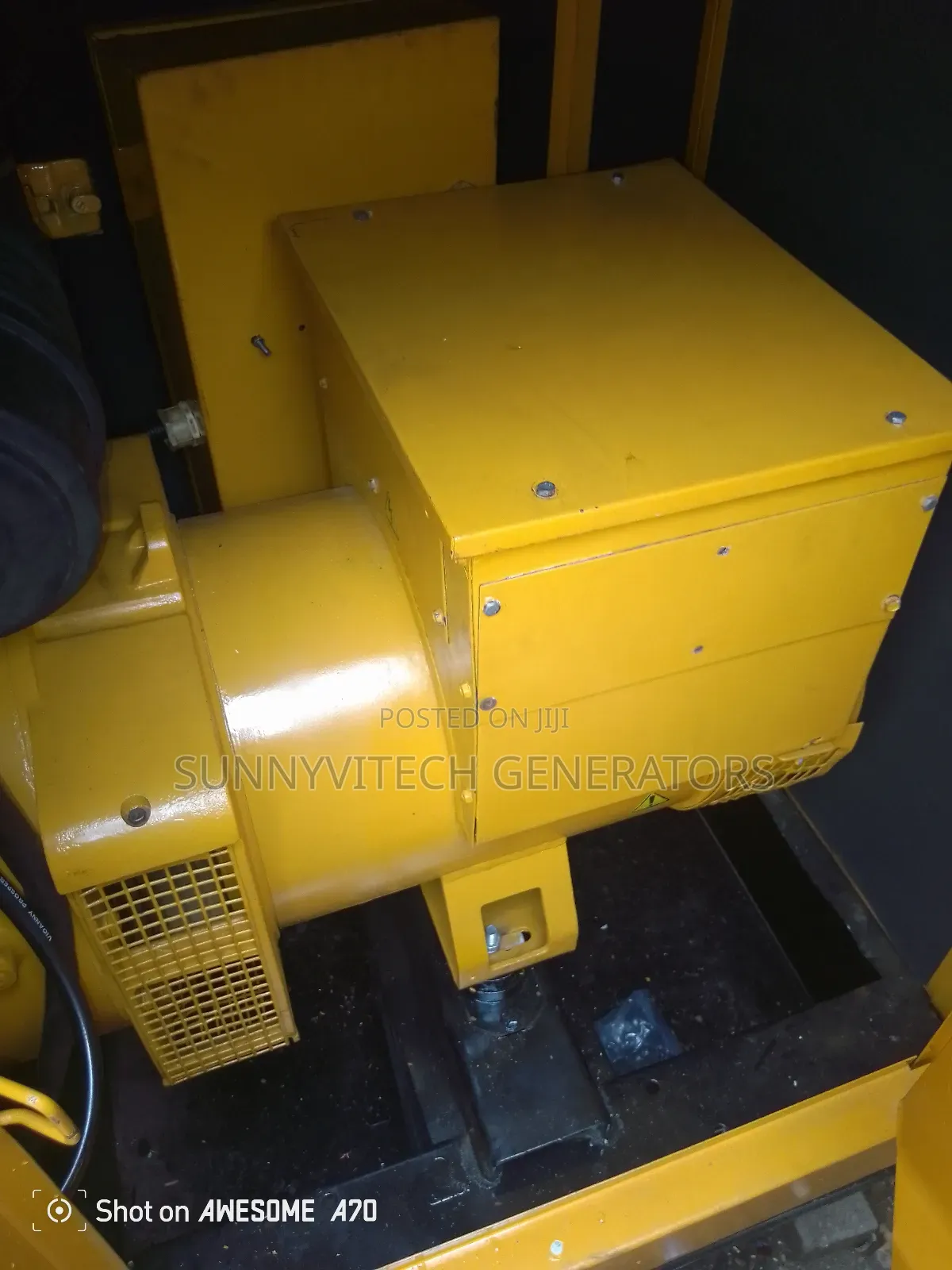 60kva Ecoplus Generator Mantrac Super Silence Almost New One