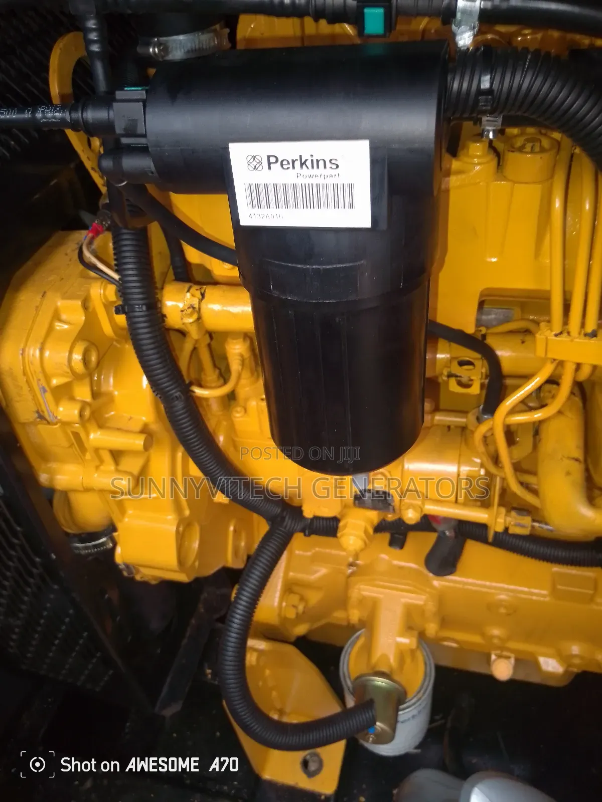 60kva Ecoplus Generator Mantrac Super Silence Almost New One