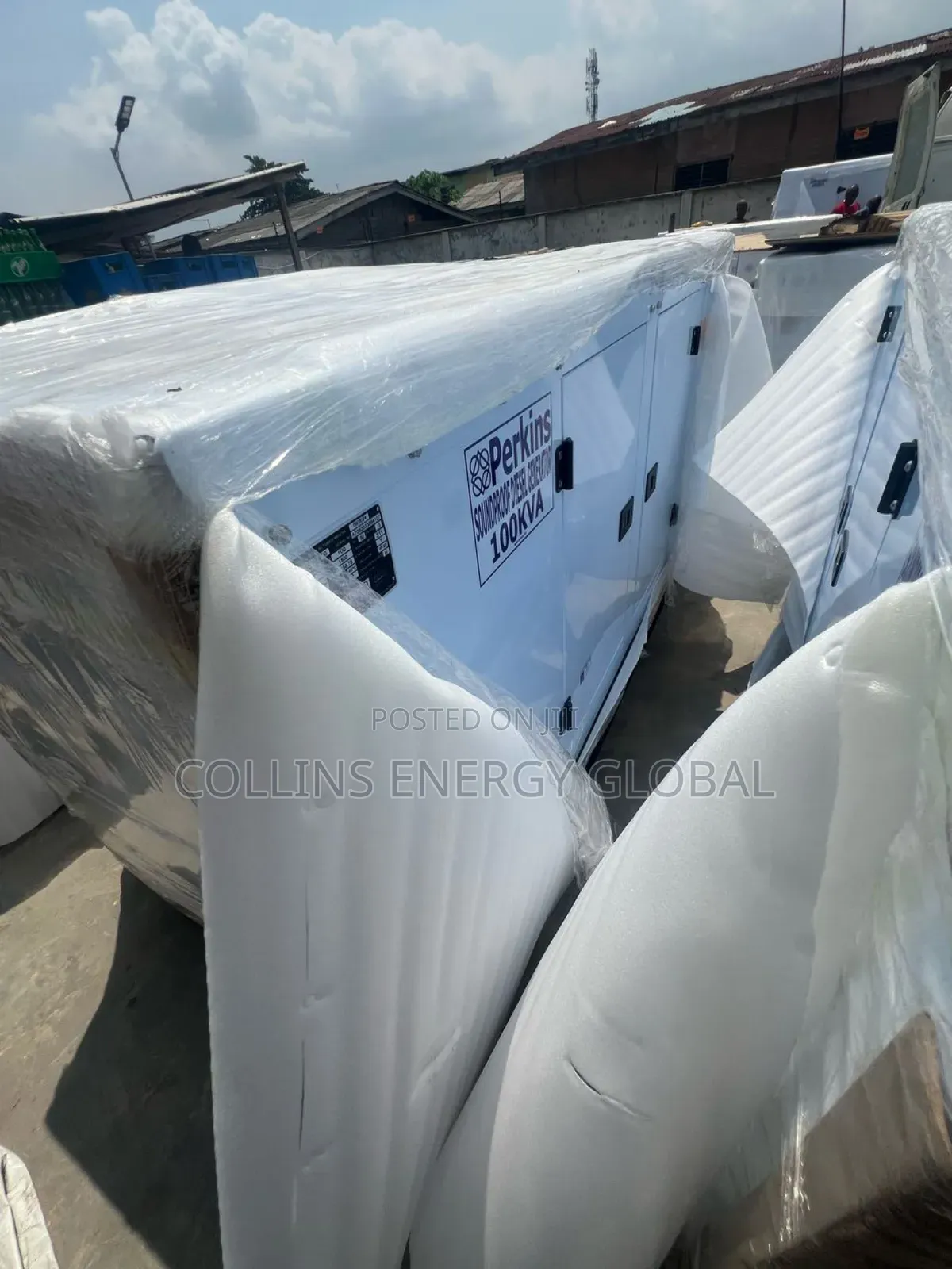 100kva Uk Perkins Soundproof Copper Coil Generator