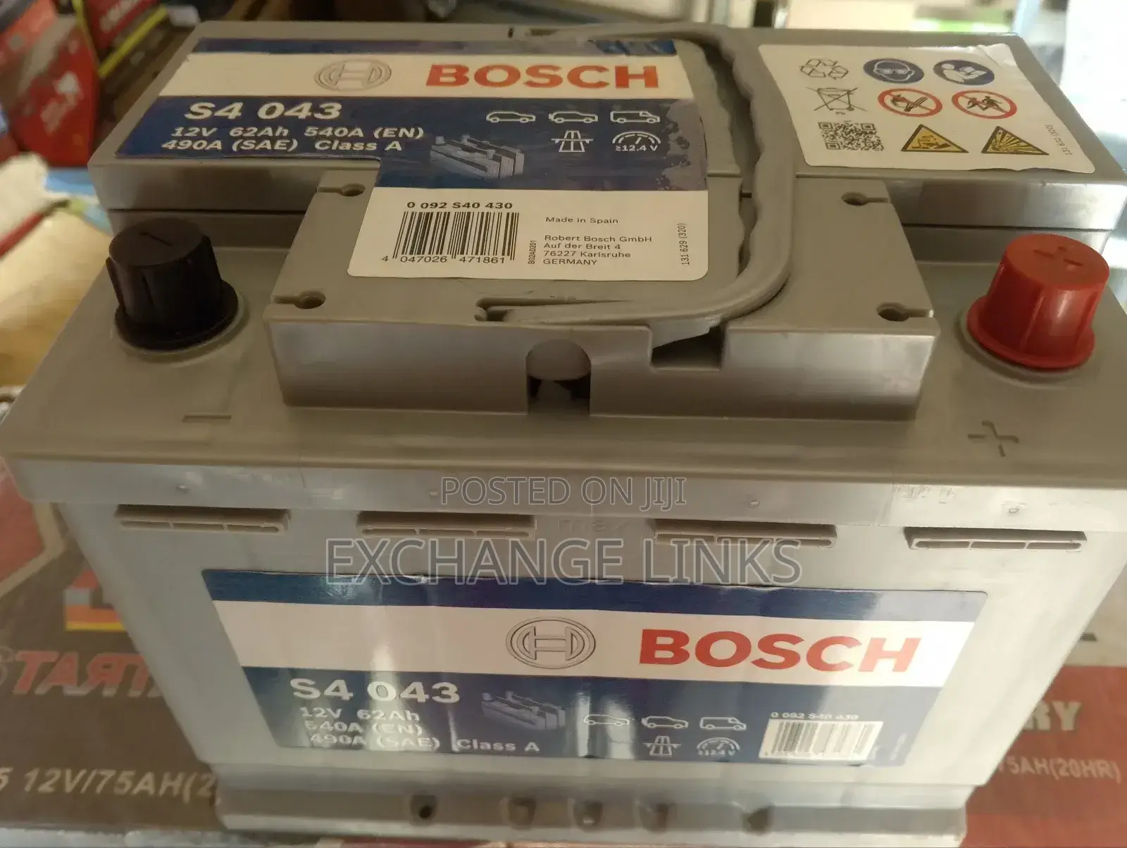 Original Bosch Battery 62ahm