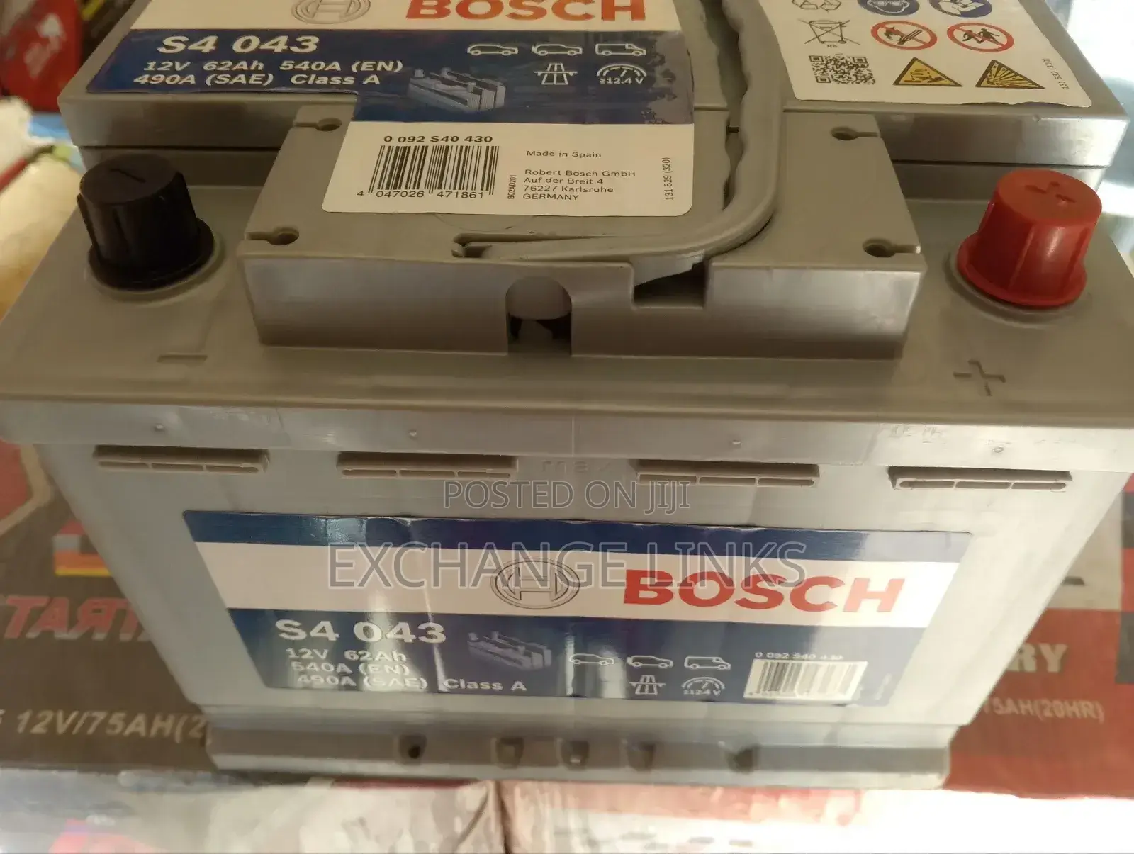 Original Bosch Battery 62ahm