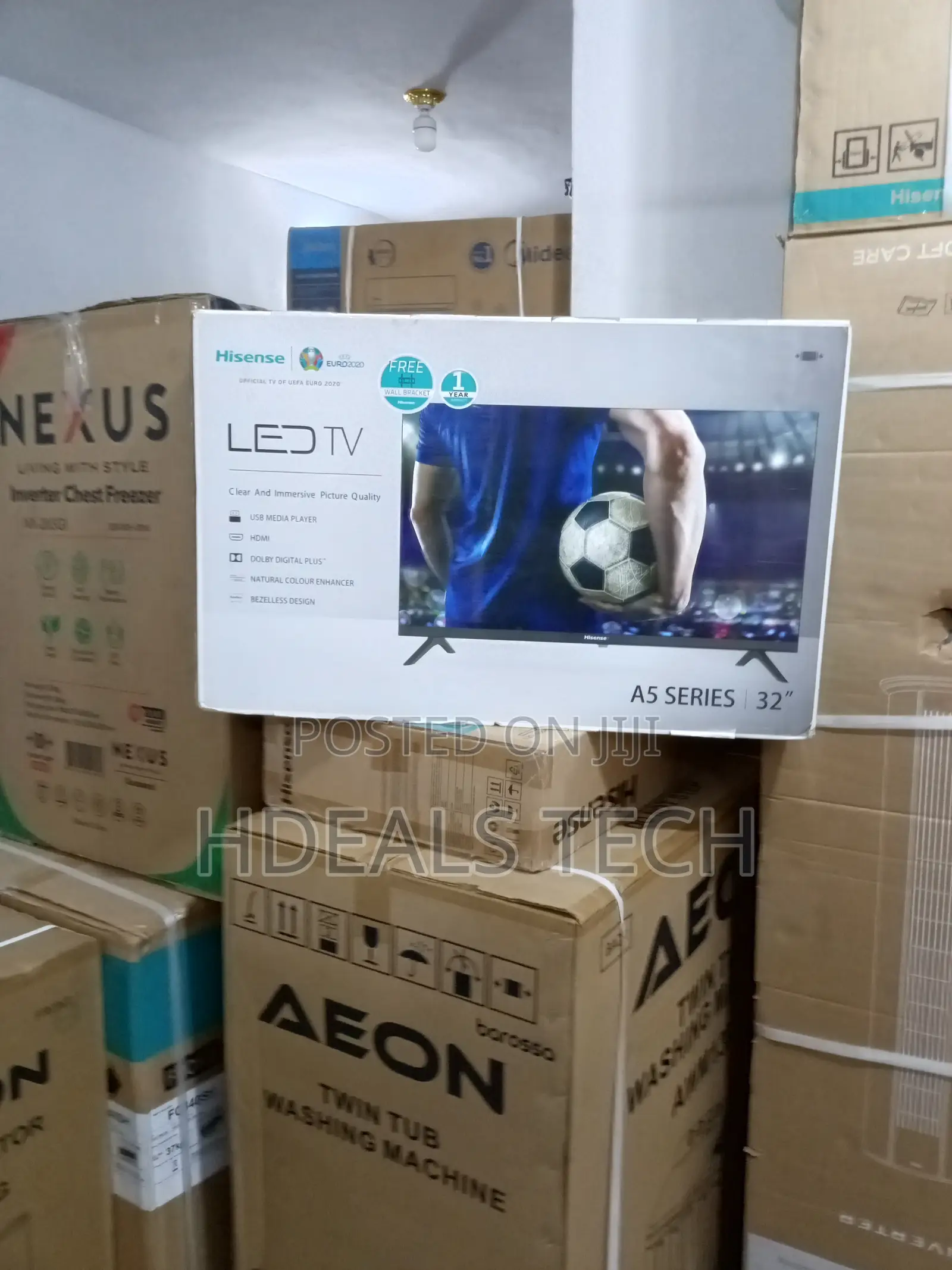 Hisense 32inches Tv With Clear and Immersive Picture Quality