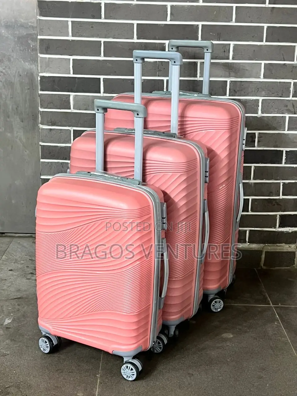 Pink Set of 3pcs Boxes