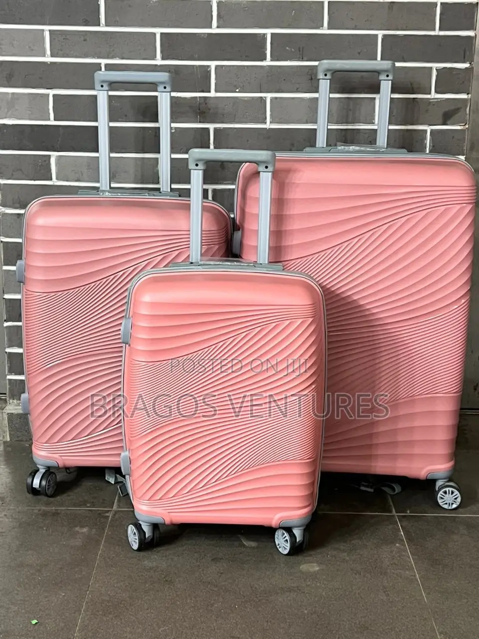 Pink Set of 3pcs Boxes