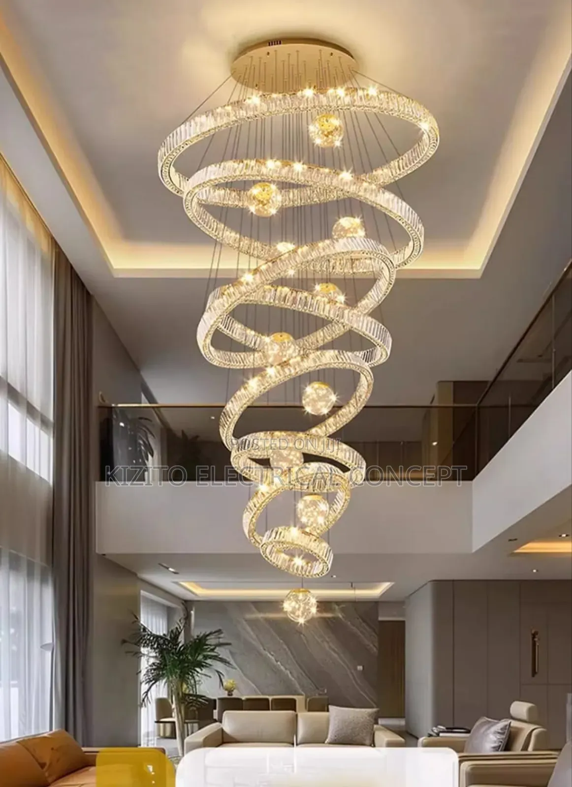 Crystal Chandelier for Void Palour/Living Room