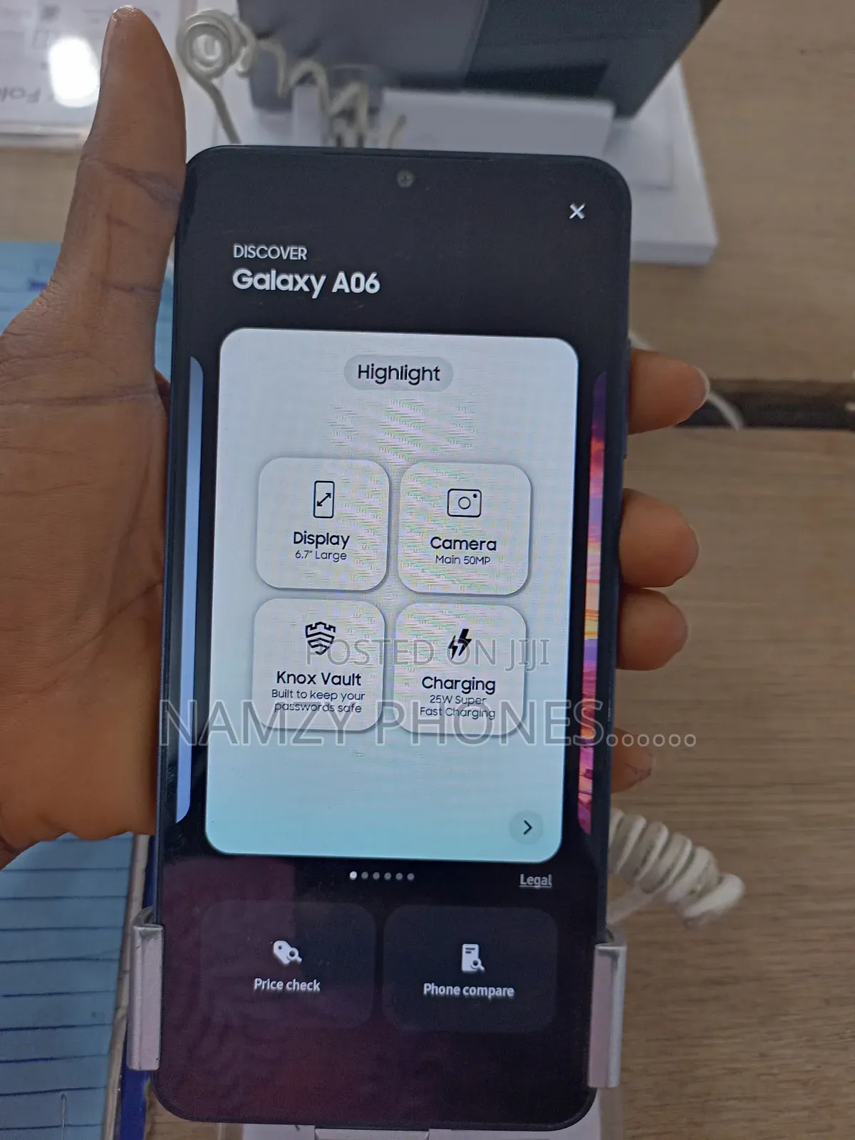 New Samsung Galaxy A06 64 GB Blue