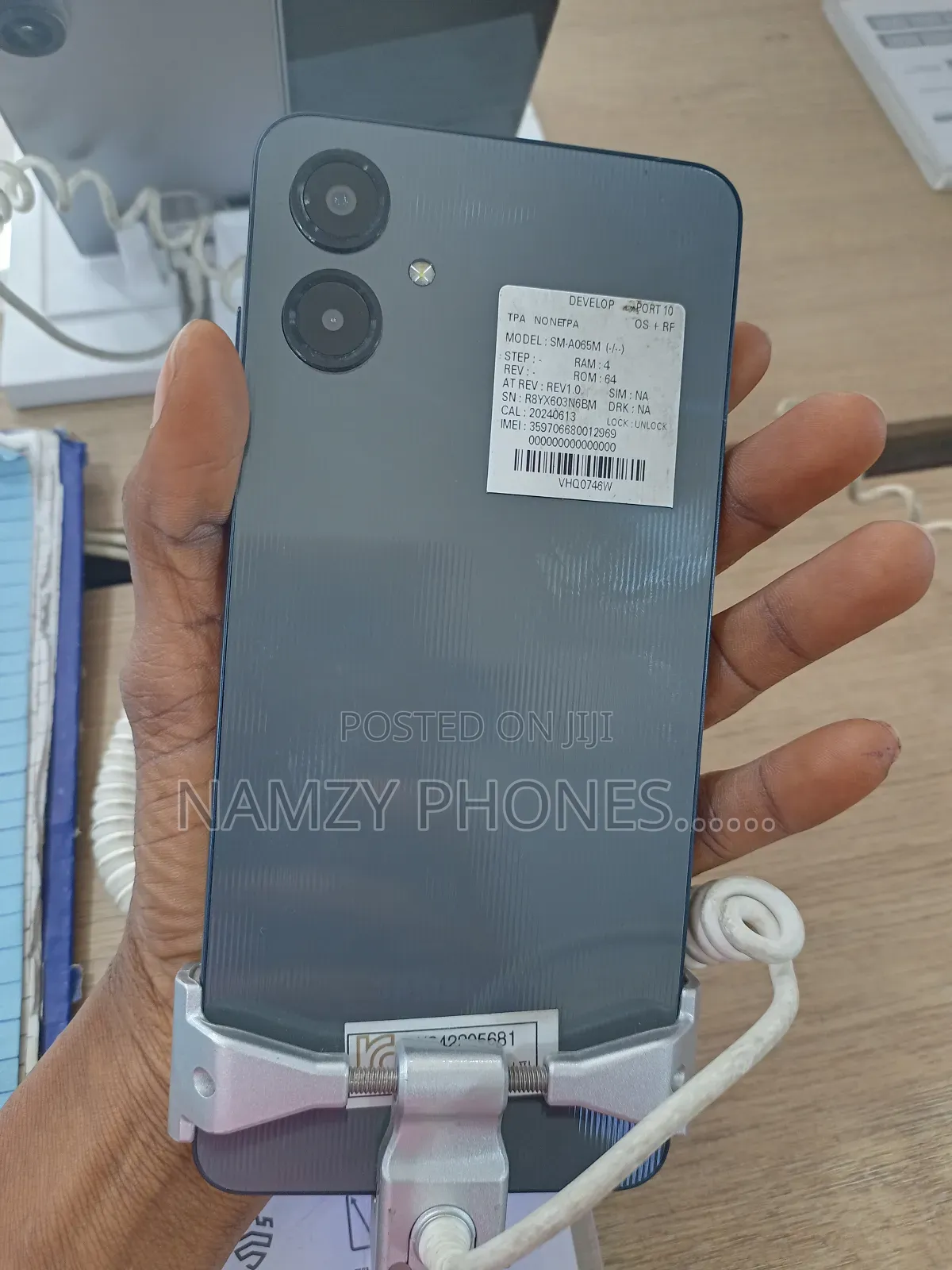New Samsung Galaxy A06 64 GB Blue