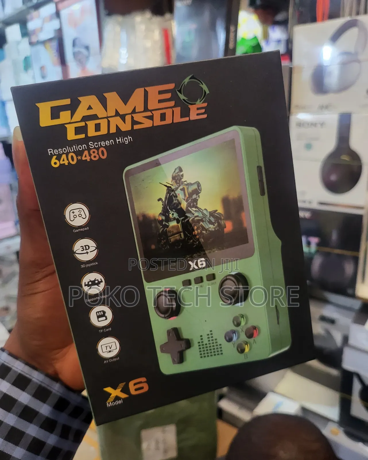 X6 Portable Game Console Games For Adults Kids Gifts