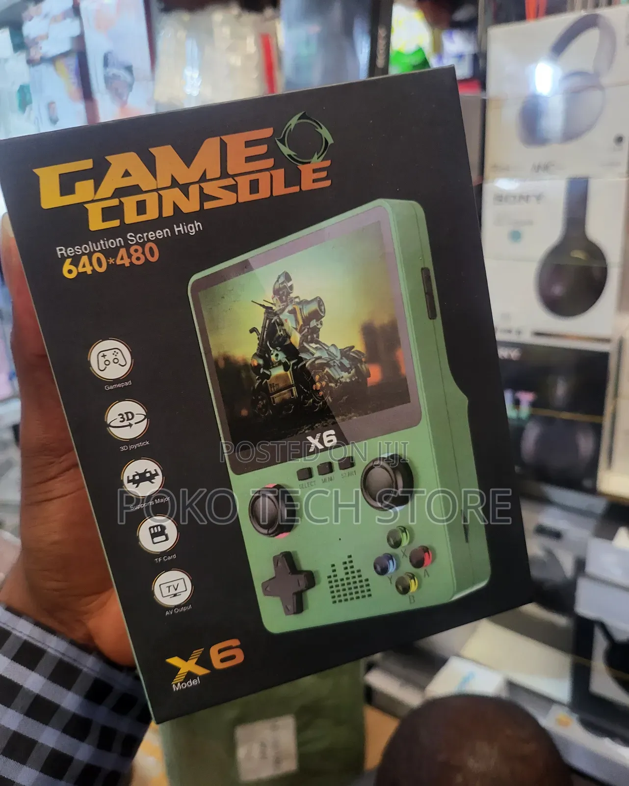X6 Portable Game Console Games For Adults Kids Gifts