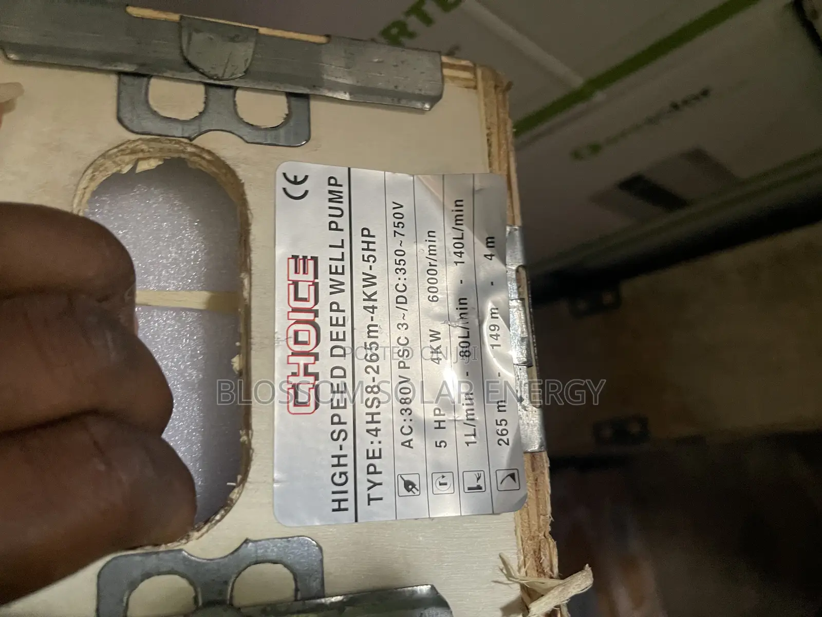 5hp Three Phase Submersible Water Pump With Floating Switch