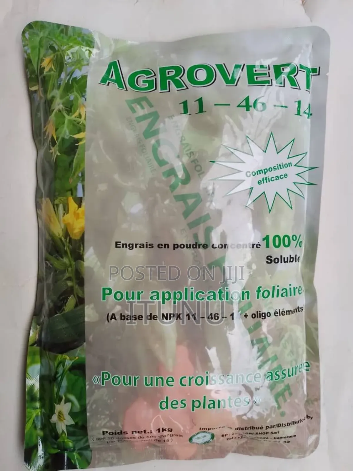 Agrovert 20:20:20; 11:46:14; 6:13:46; 30:10:10