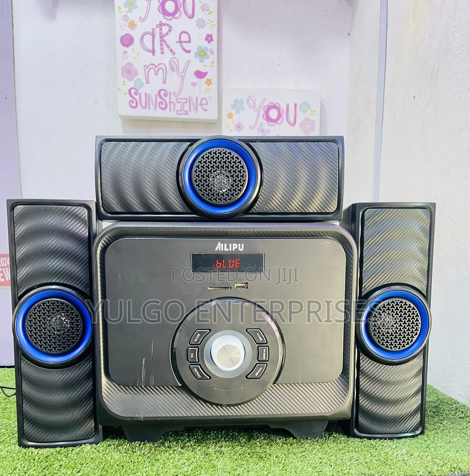Ailipu 3.1 Home Theater, Bluetooth, Usb, Fm Radio