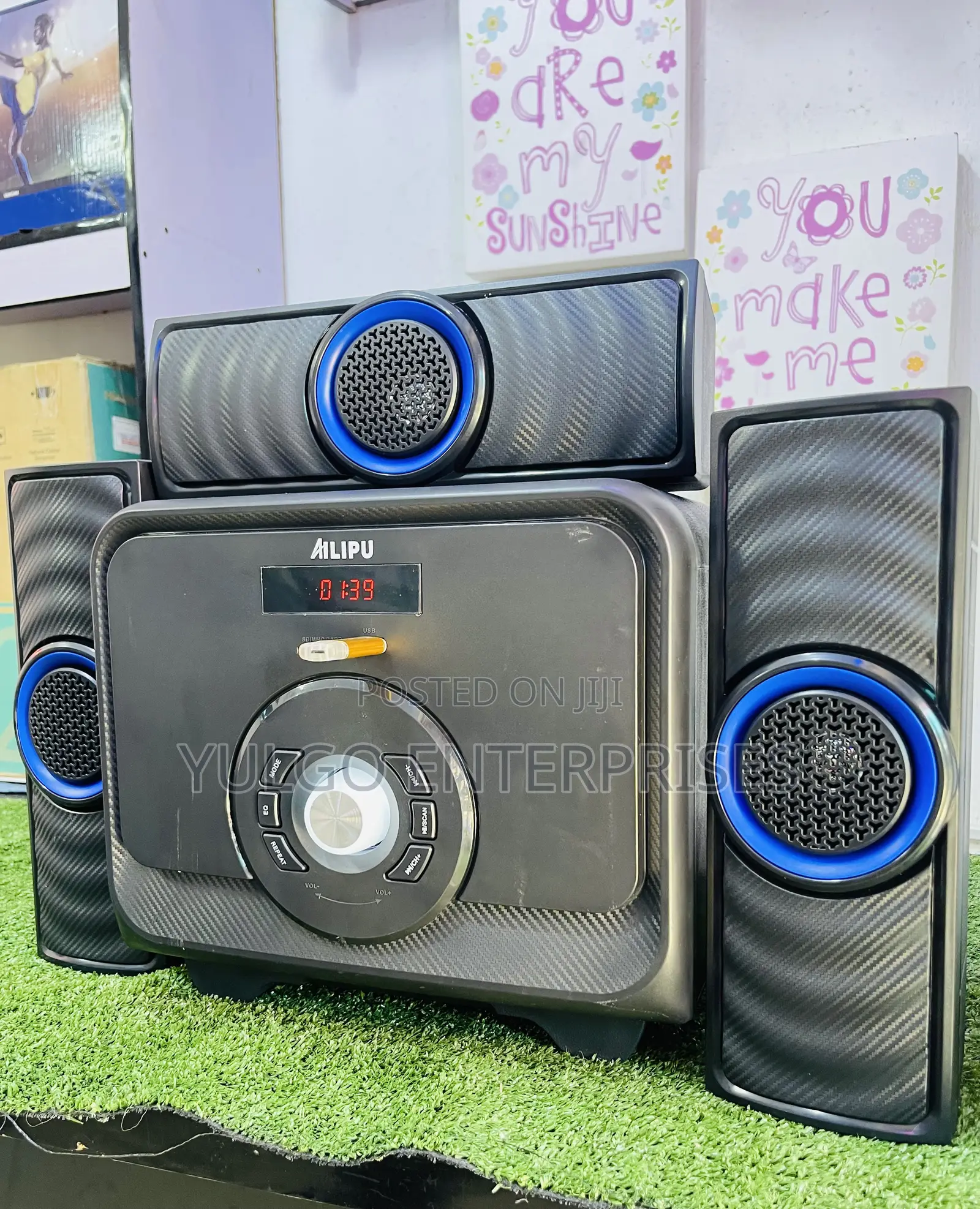 Ailipu 3.1 Home Theater, Bluetooth, Usb, Fm Radio