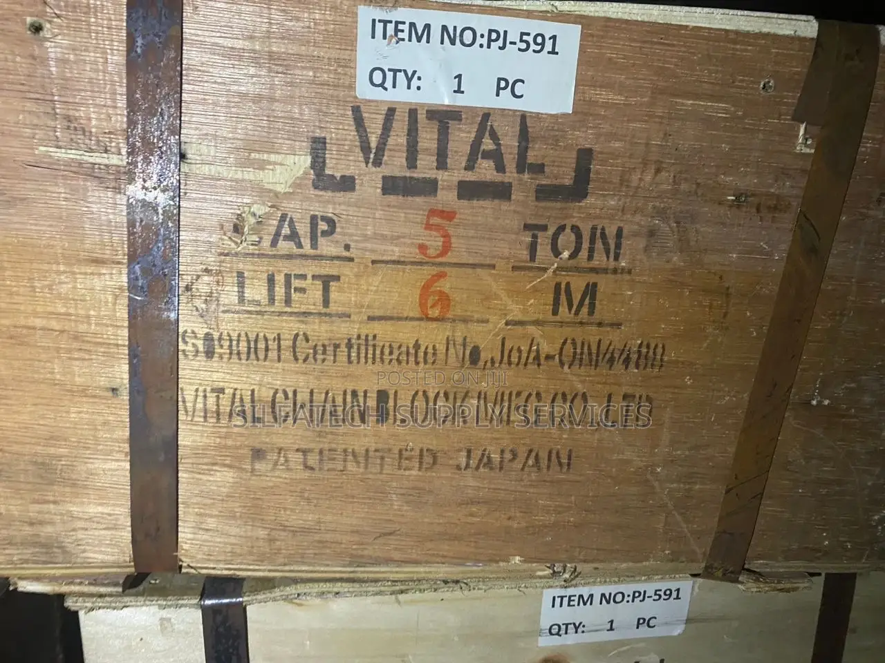 Original 5t*6m Vital Toyo Chain Block