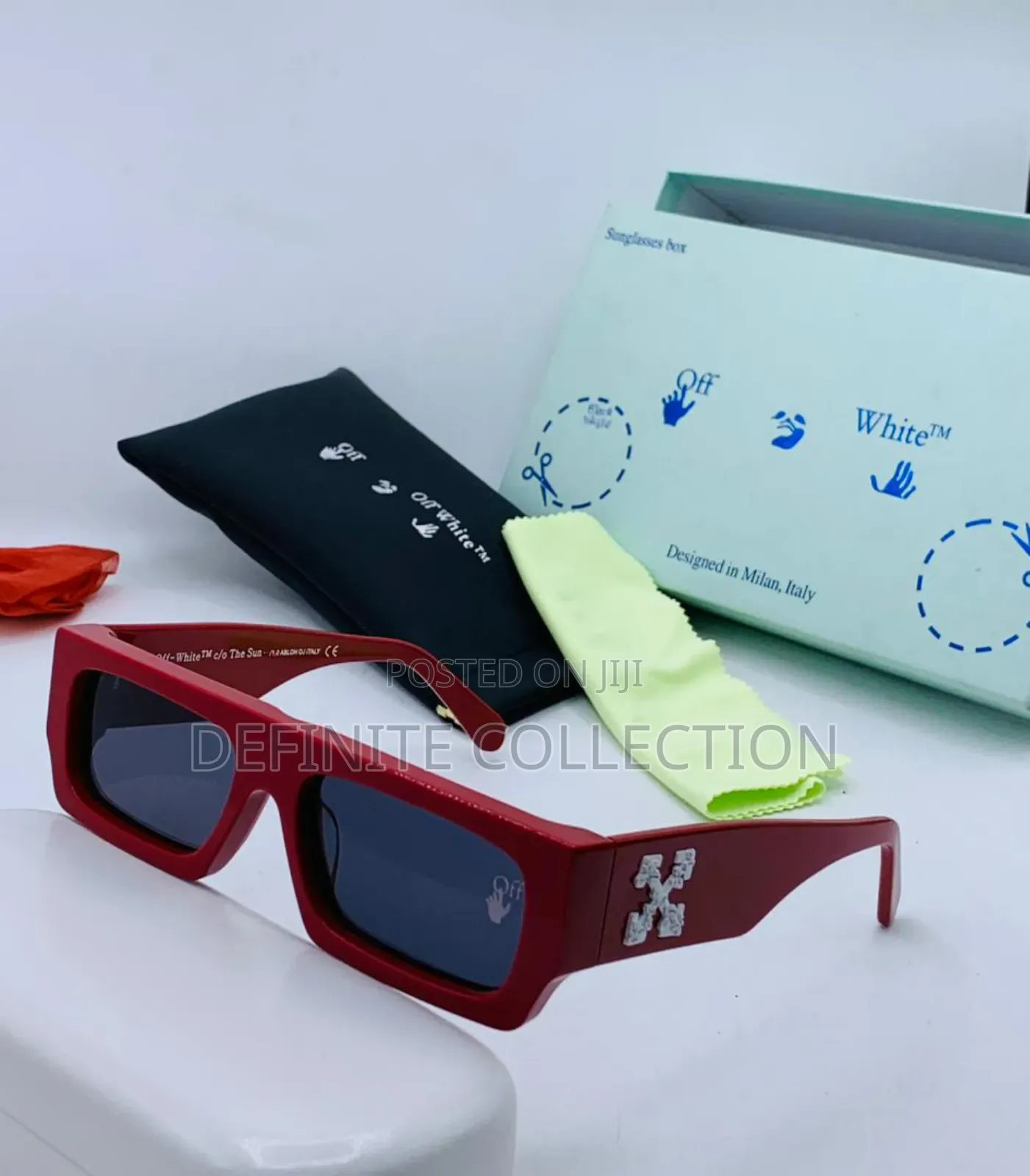 Off-White Luxury Glass