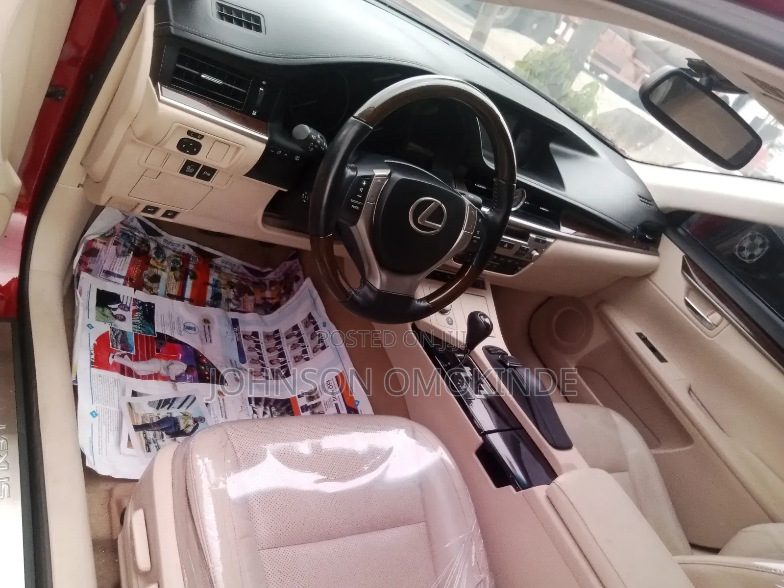 Lexus ES 350 FWD 2015 Red