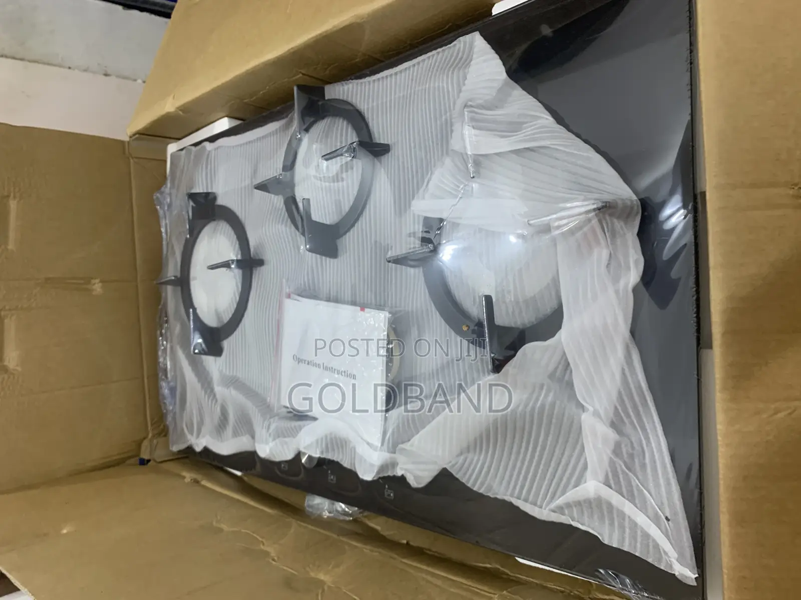 Polystar Pv-Jy3802 3 Gas Hob With Tempered Glass Finish
