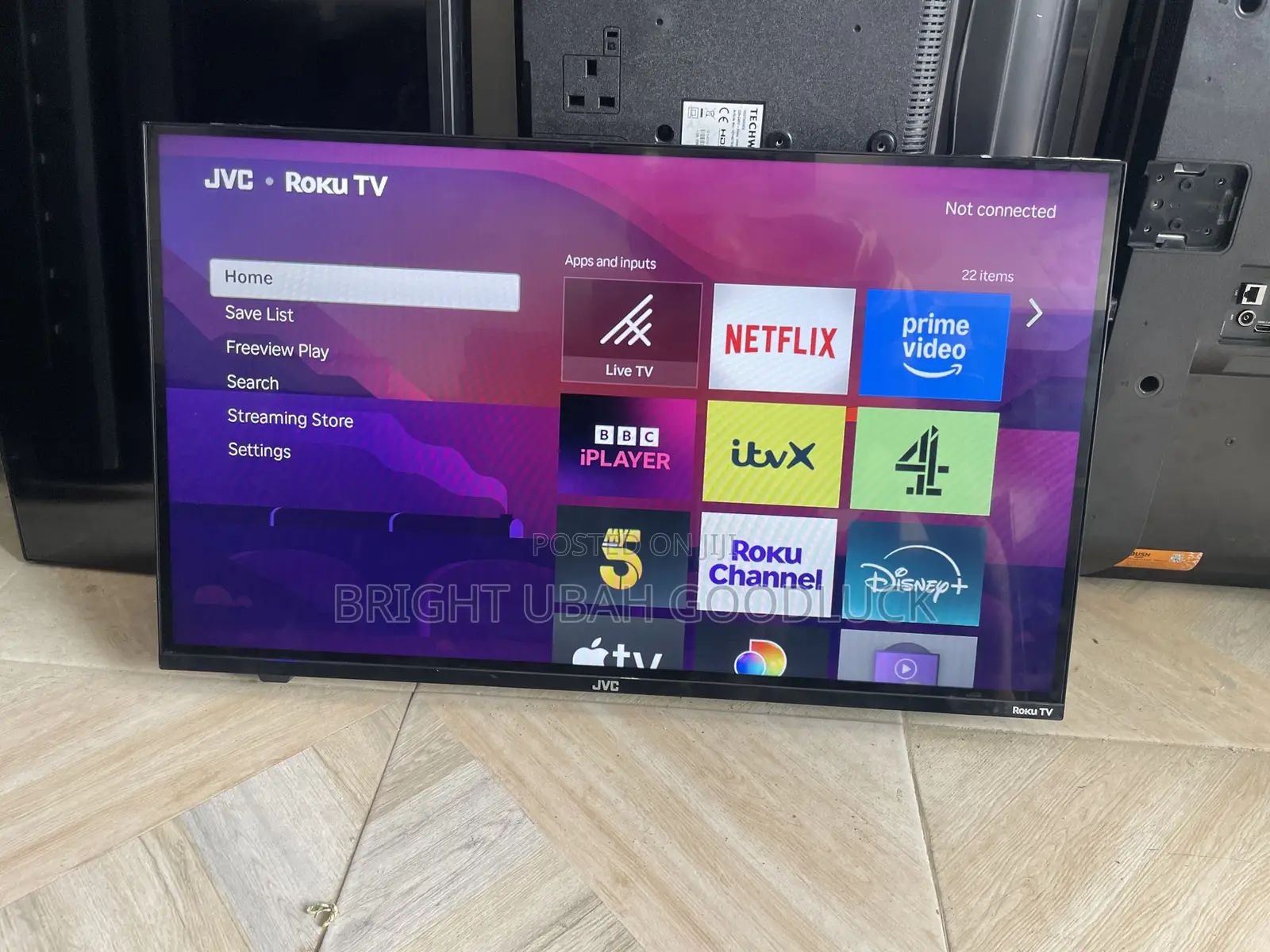 JVC 32 Inches Full Smart Tv Frameless Tv With Free Netflix