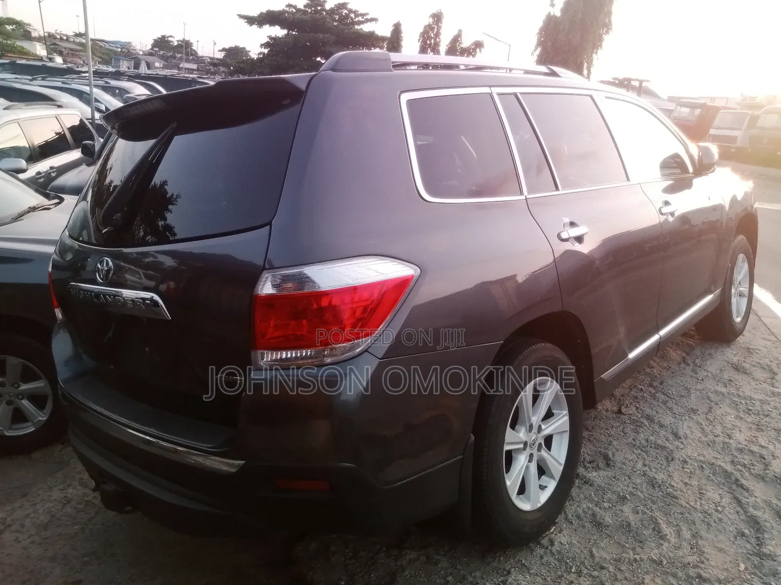Toyota Highlander Limited 2012 Gray
