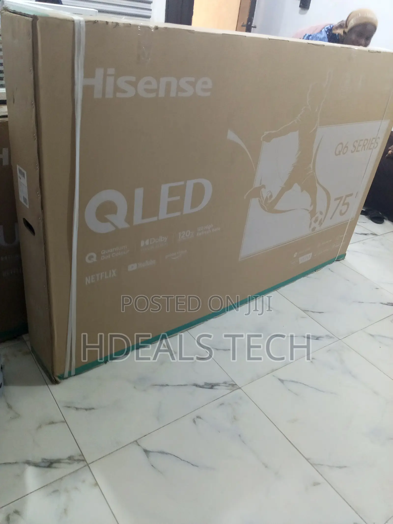 Hisense 75” Qled Tv – 75q6n