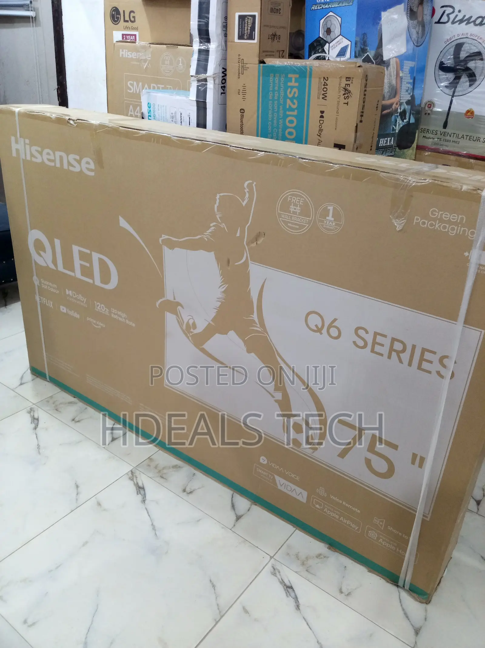 Hisense 75-Inch Qled Google Tv