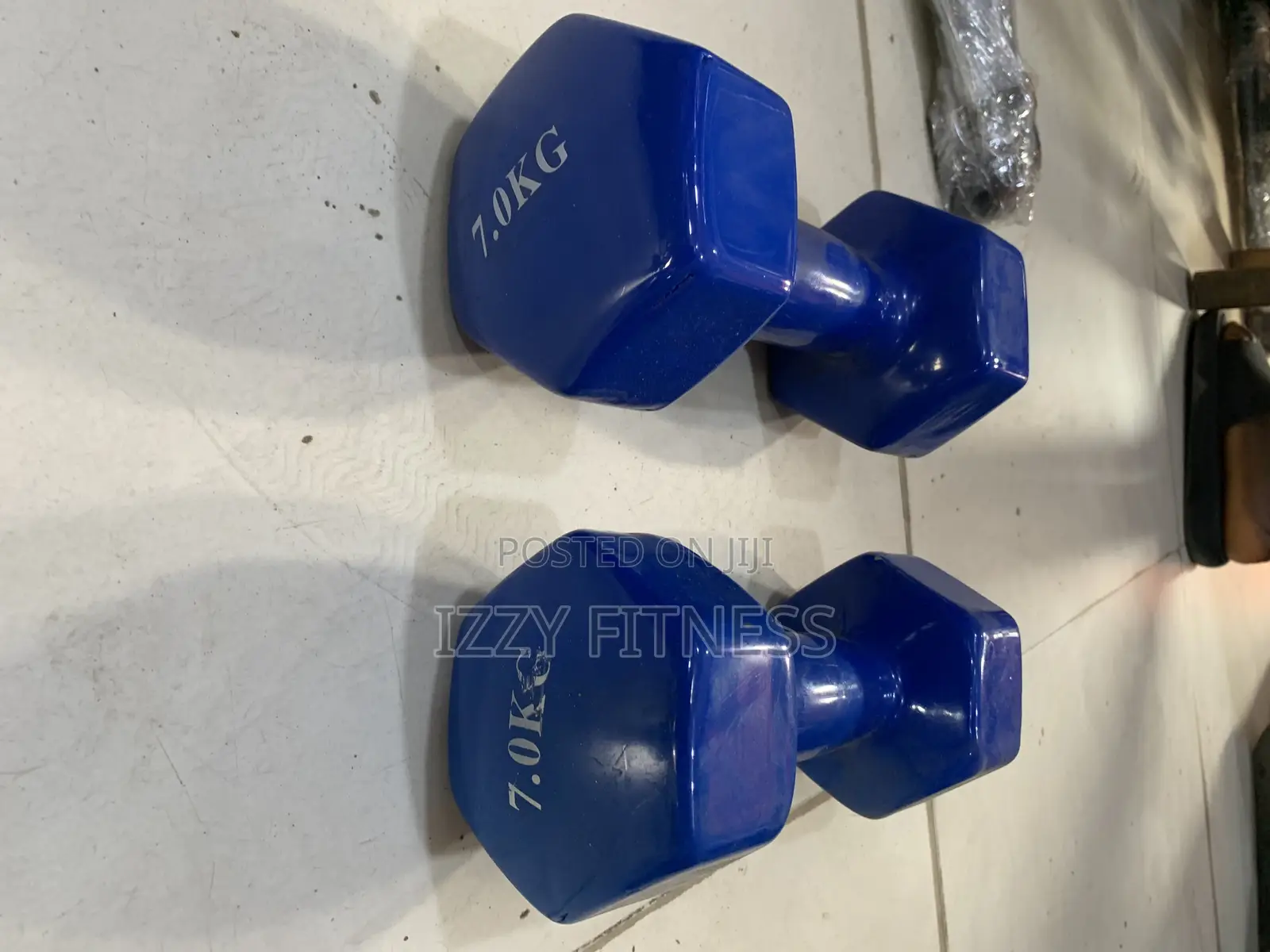 A Pair Of 7kg Aerobic Dumbbell